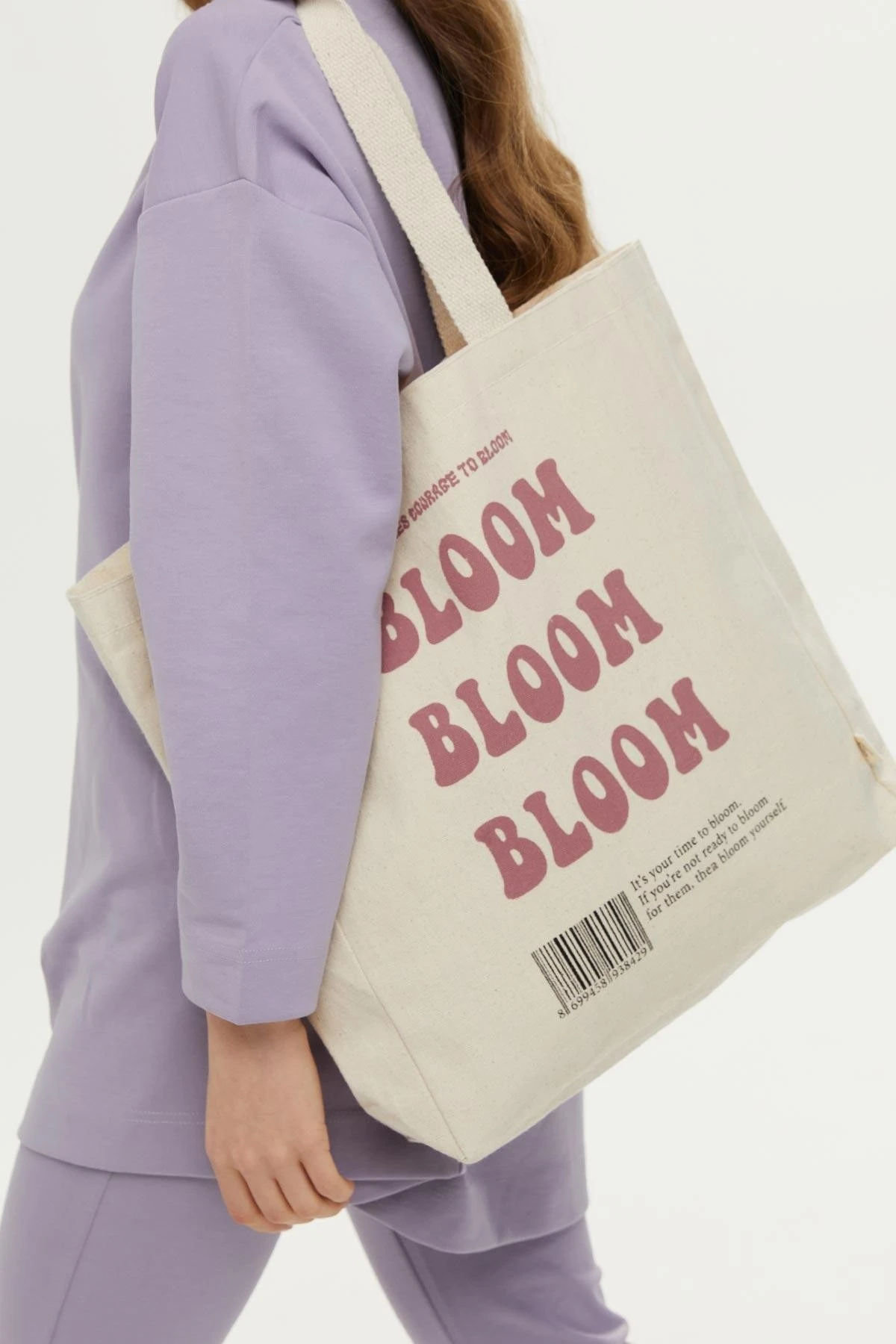 PRINTED ACCORDION FABRIC BAG BLOOM PRINTED ACCORDION FABRIC BAG BLOOM