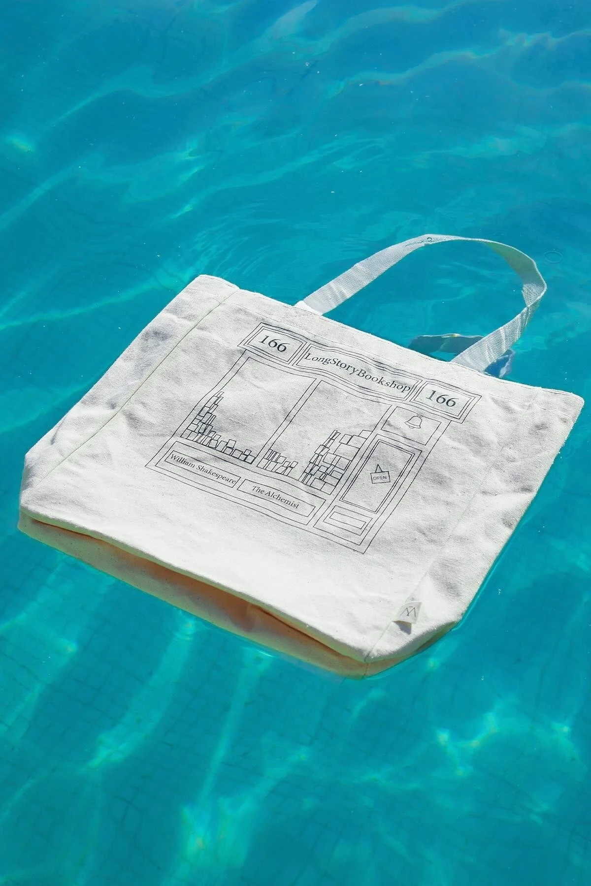 PRINTED BELLOWED CLOTH BAG BOOKSHOP PRINTED BELLOWED CLOTH BAG BOOKSHOP