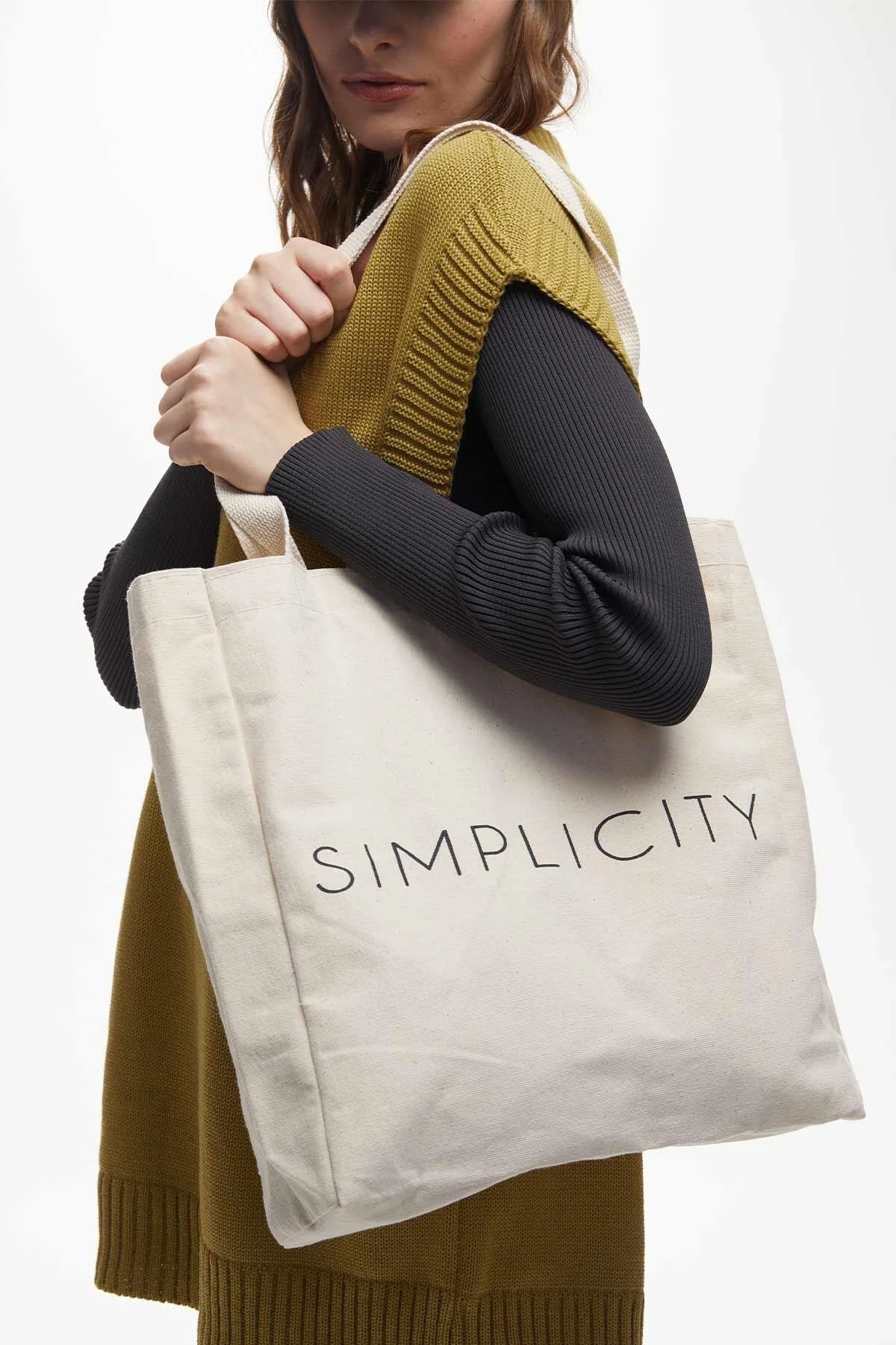 PRINTED BELLOWED CLOTH BAG SIMPLICITY PRINTED BELLOWED CLOTH BAG SIMPLICITY