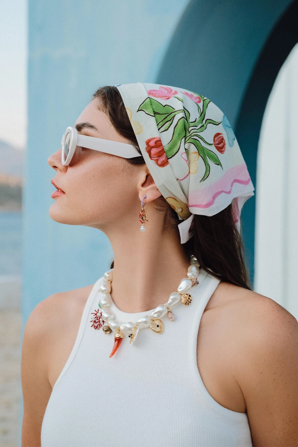 DESENLİ PAMUKLU FULAR FLOWERS DESENLİ PAMUKLU FULAR FLOWERS