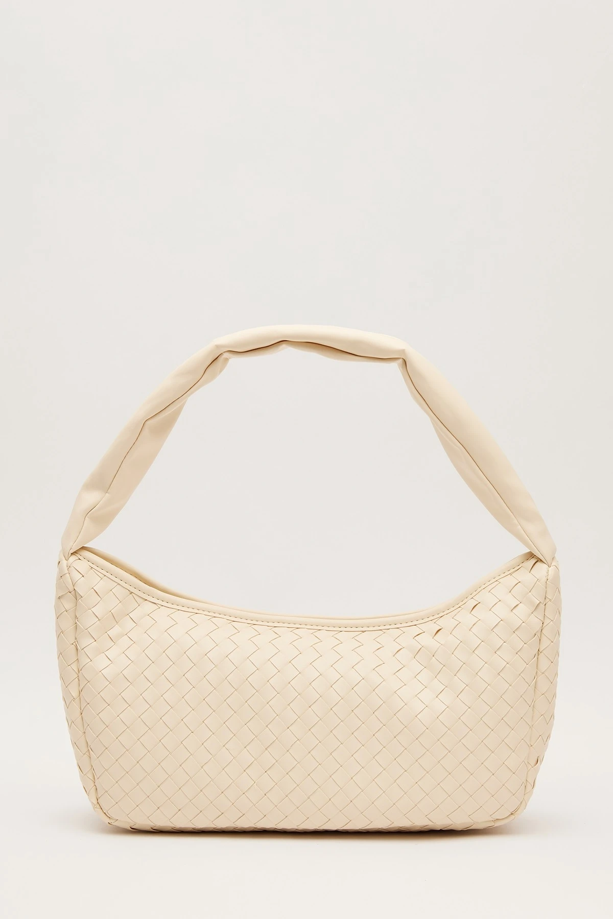 FRANCES ÖRGÜ OVAL ÇANTA BEJ