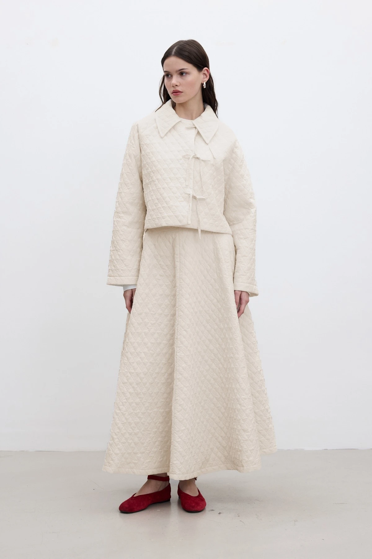 KAPİTONE GENİŞ ETEK VANİLYA