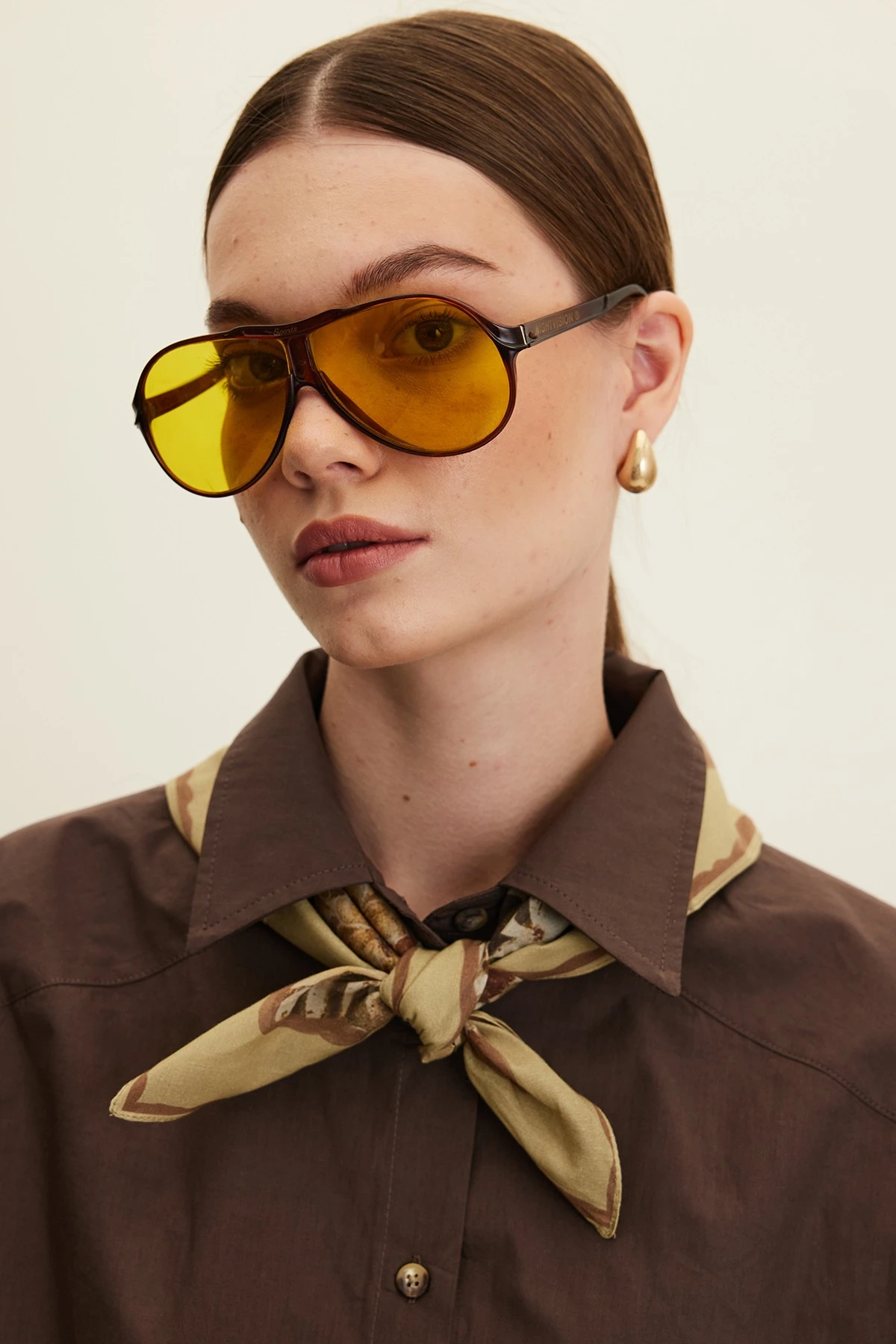 DESENLİ PAMUKLU FULAR VINTAGE DESENLİ PAMUKLU FULAR VINTAGE