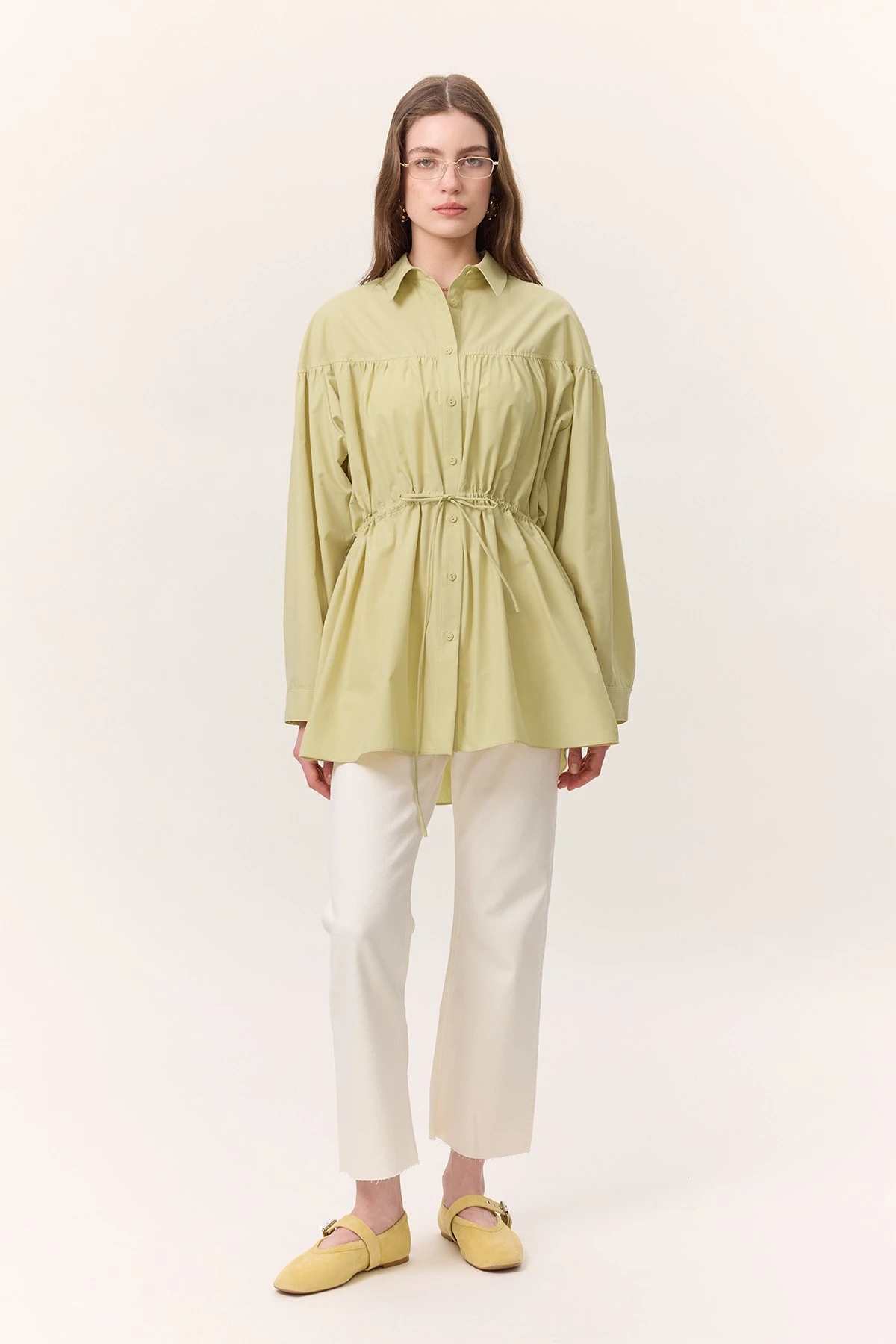 DRESSING DETAIL TUNIC YELLOW