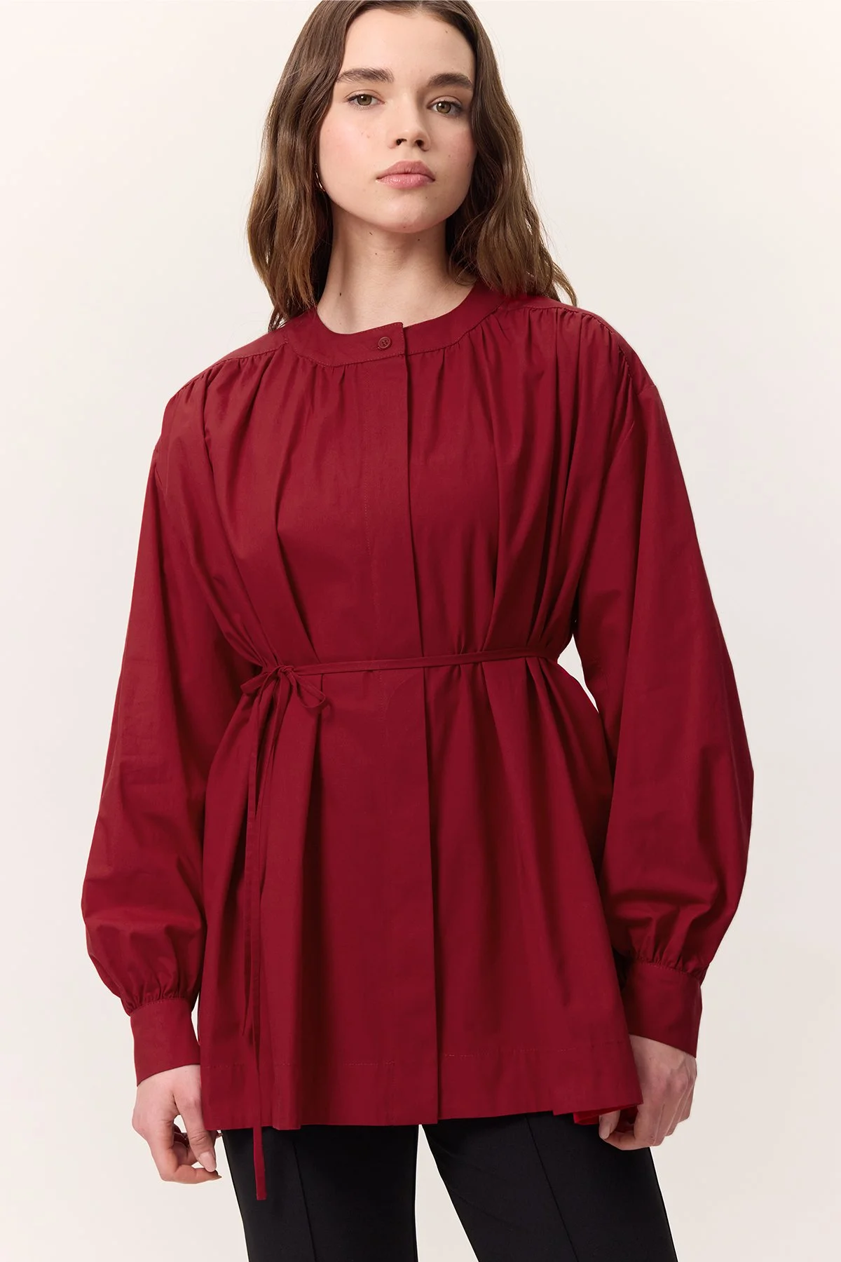 SHIRT DETAIL LARGE SHIRT RED