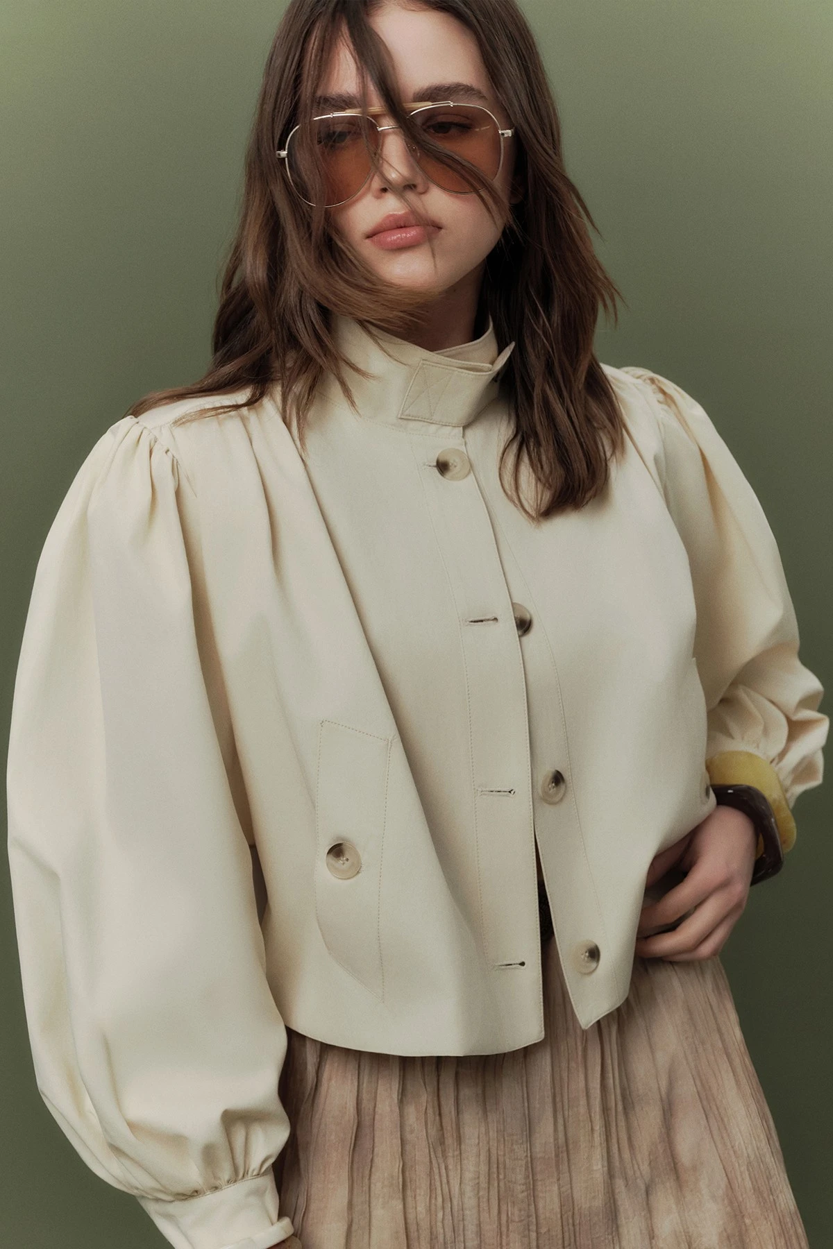 KISA BALON KOL CEKET TEREYAĞI