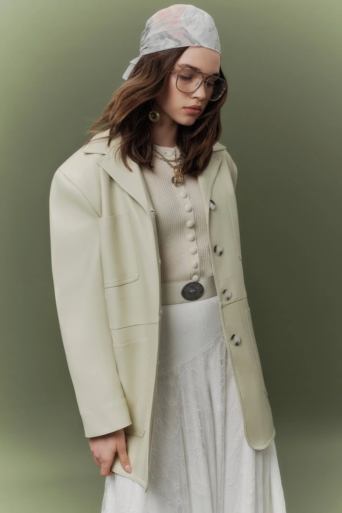 RETRO DERİ CEKET ÇAĞLA