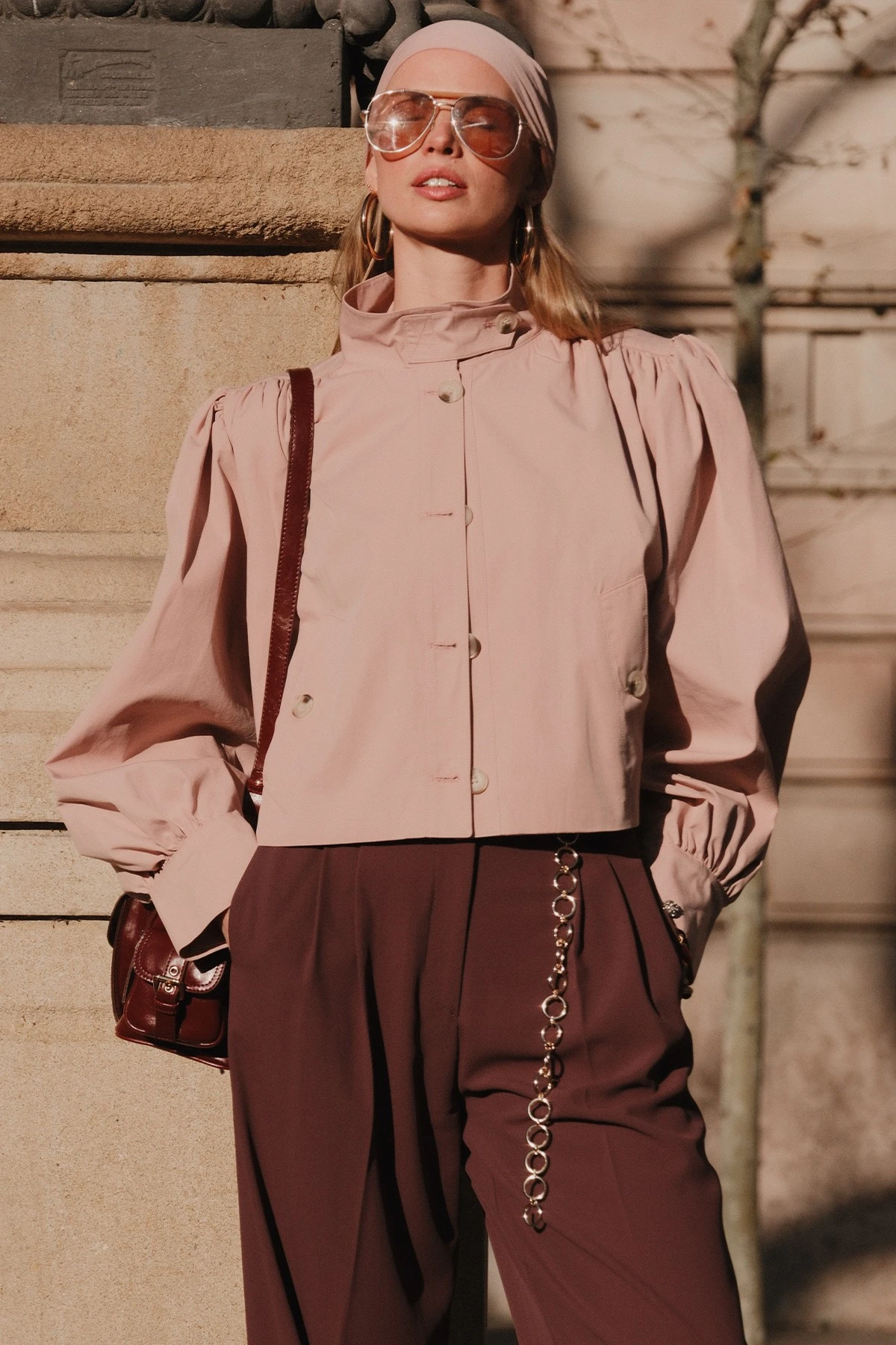 KISA BALON KOL CEKET PUDRA