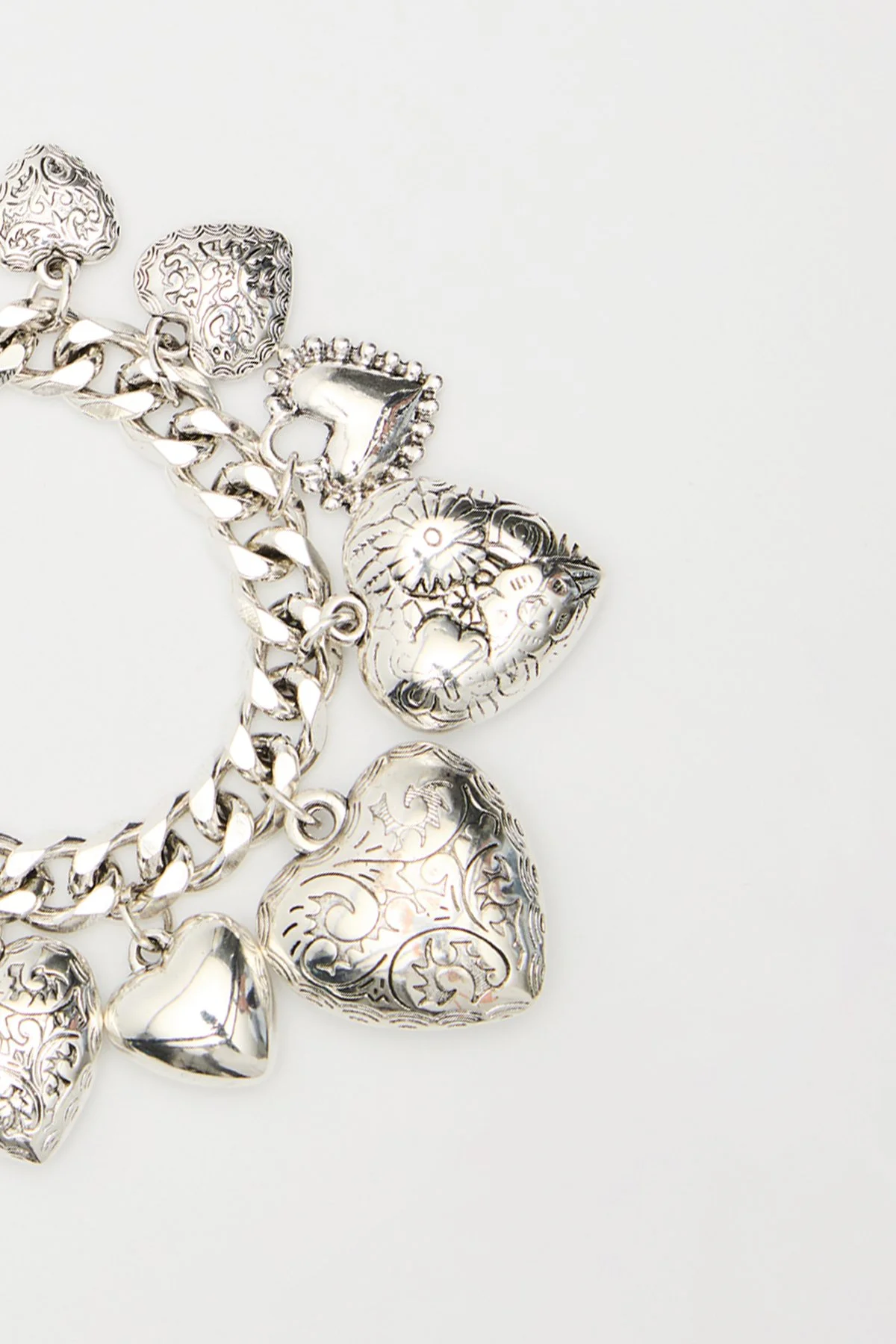 KALPLİ CHARM BİLEKLİK GÜMÜŞ