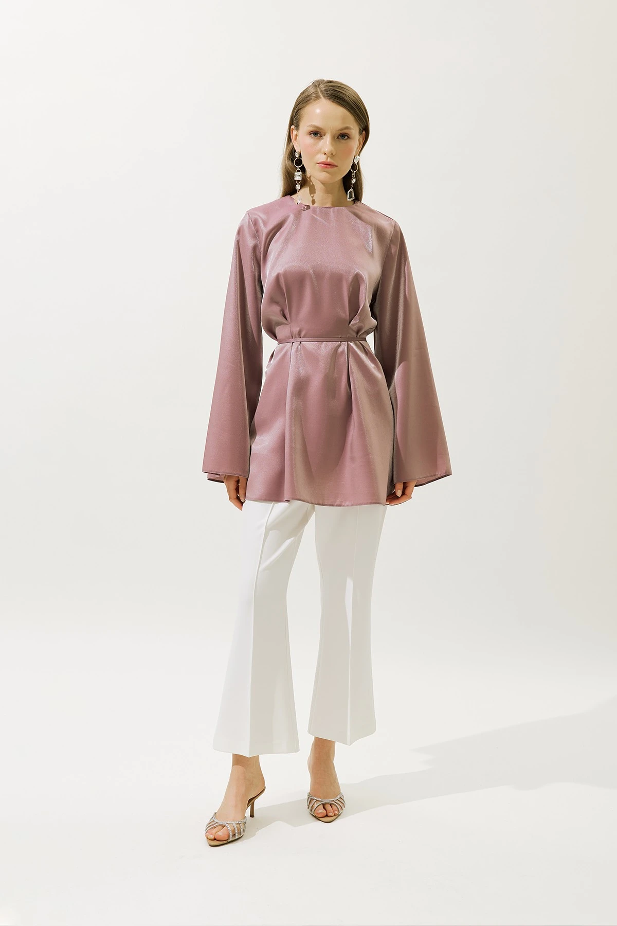 HANA ORGANZE BLUZ LİLA HANA ORGANZE BLUZ LİLA