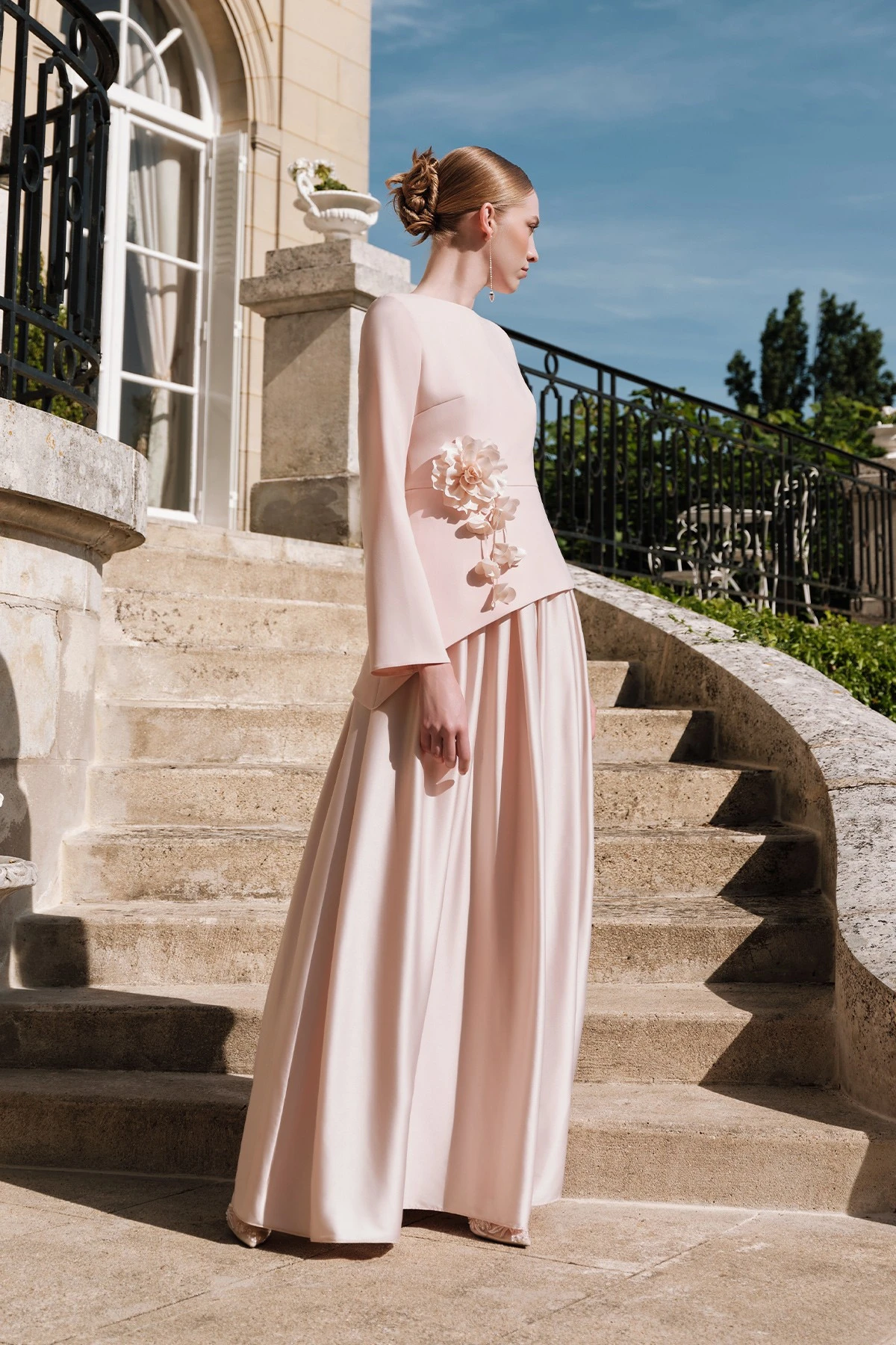 ANNITA ABİYE ELBİSE PUDRA