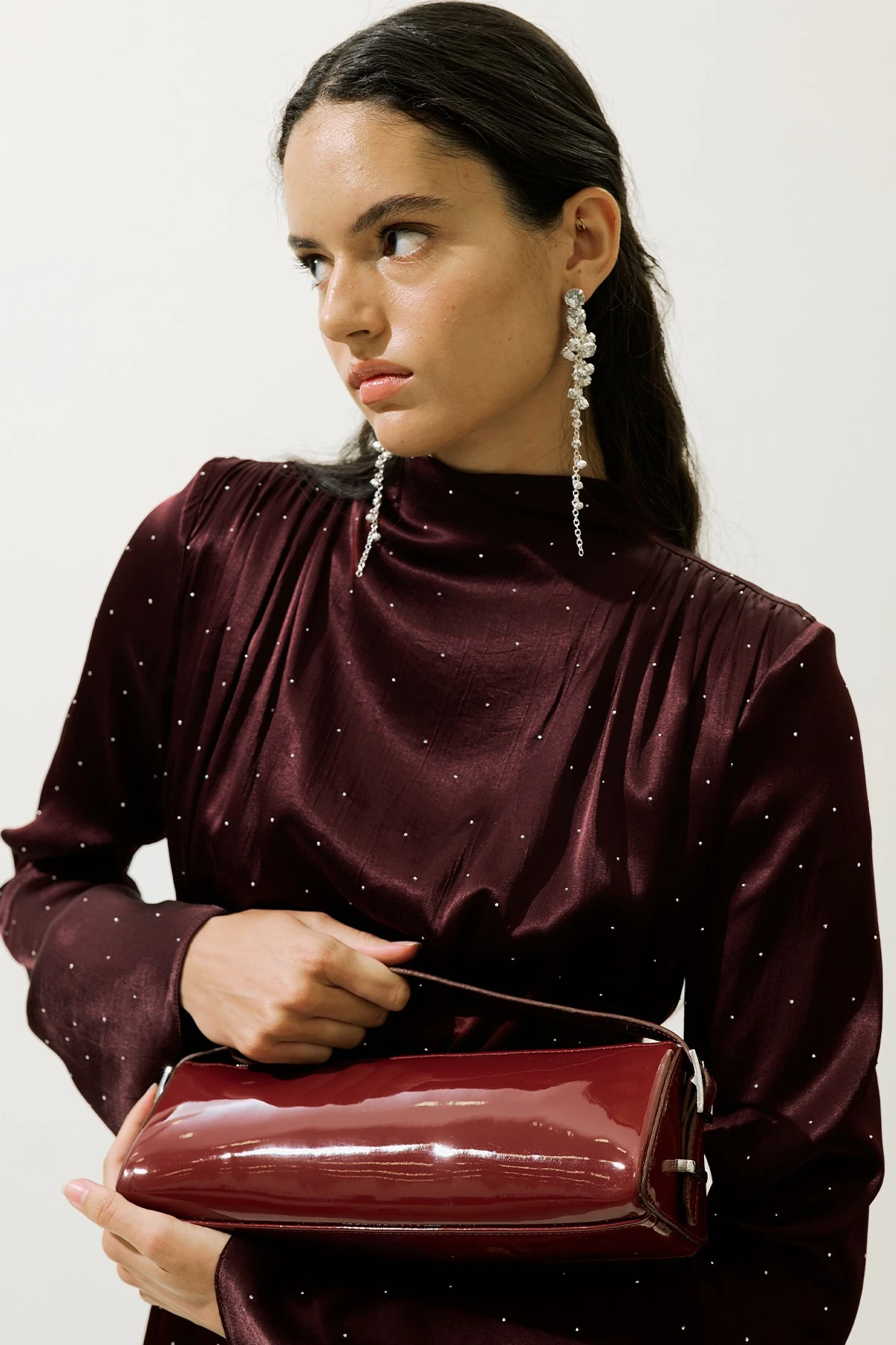 PRİZMA FORM RUGAN ÇANTA BORDO