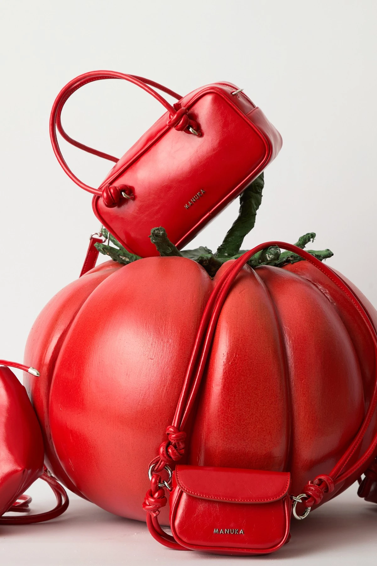 ETRE BAĞLAMA DETAYLI ÇANTA STRAWBERRY