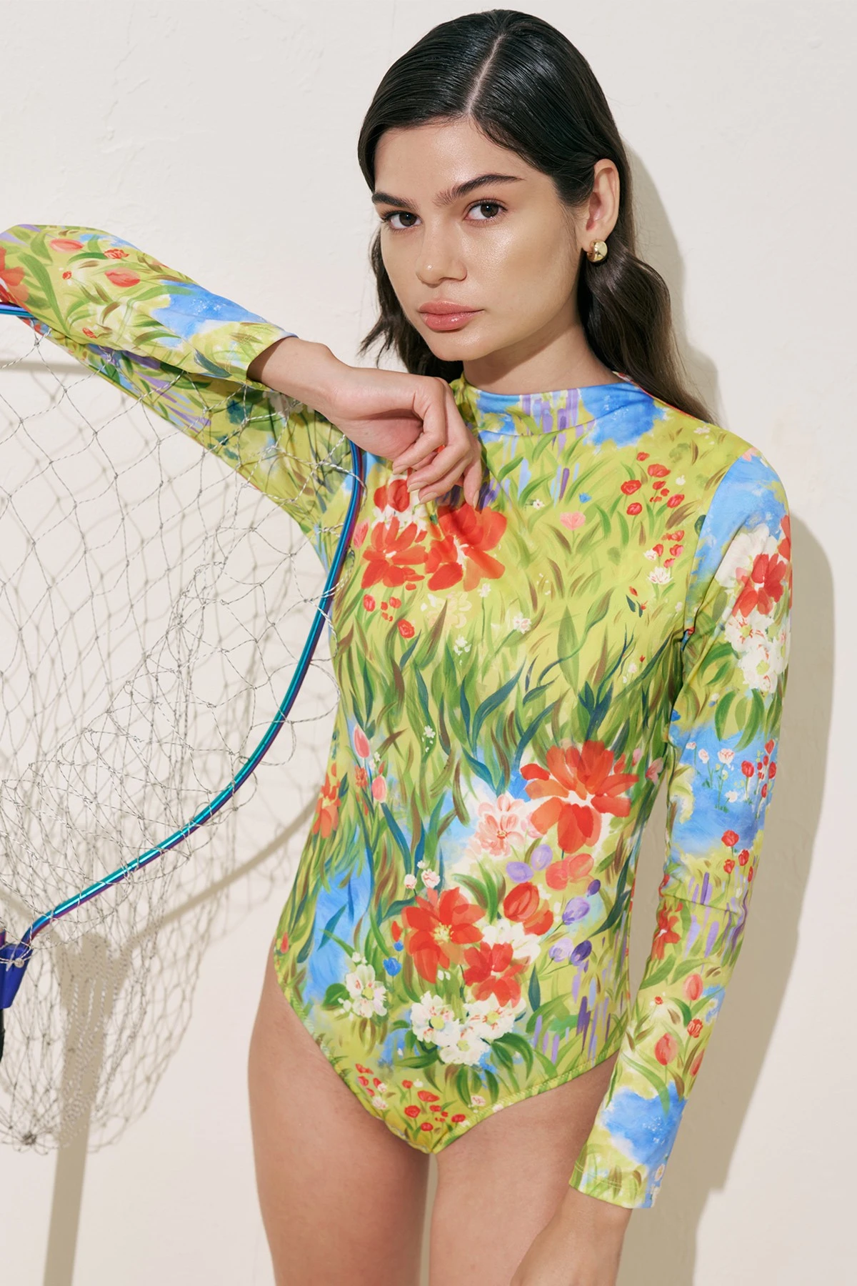 PATTERNED SURF SWIMSUIT GARDENYA PATTERNED SURF SWIMSUIT GARDENYA