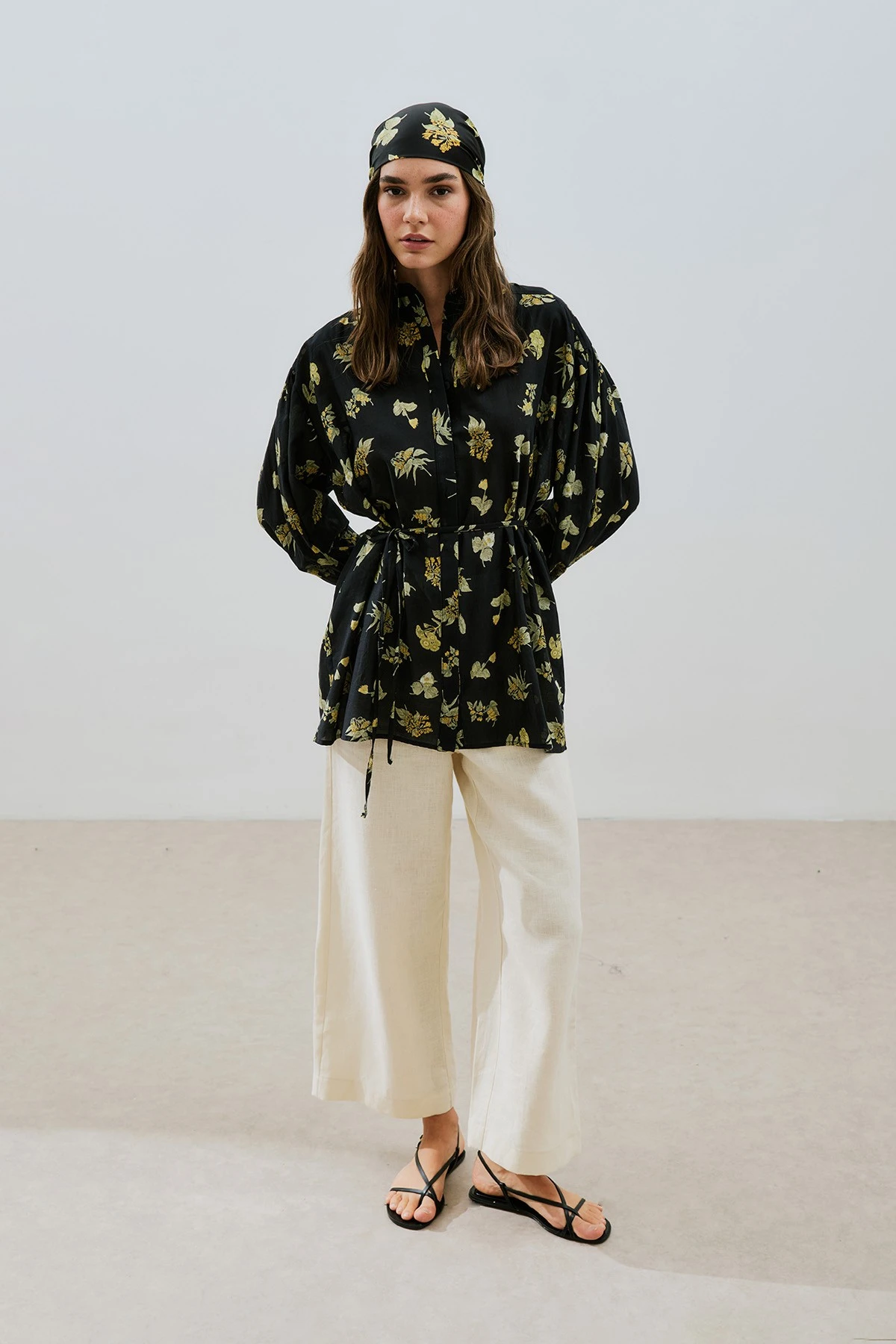 DESENLİ PAMUKLU GÖMLEK ALOHA