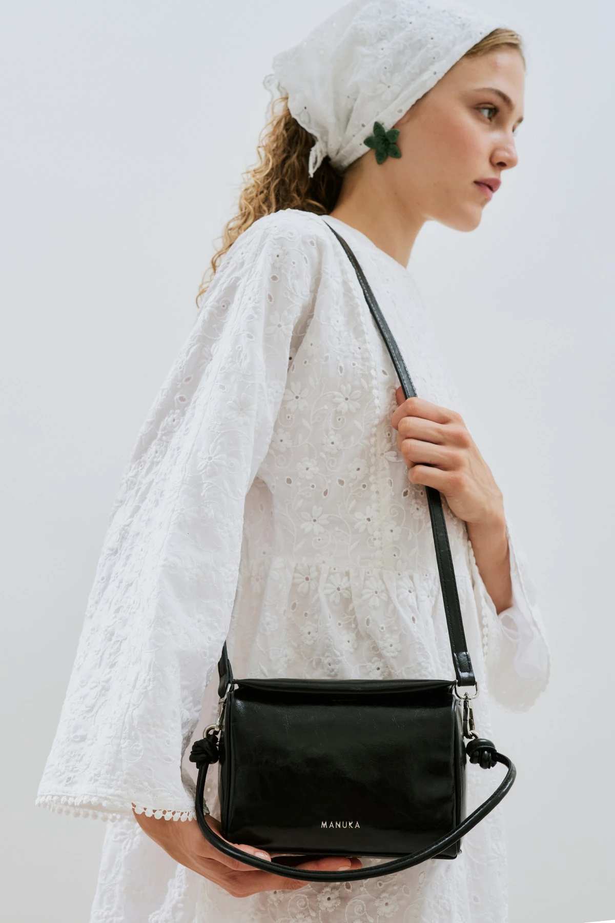 RUA BOX BAG BLACK TRUFFLE