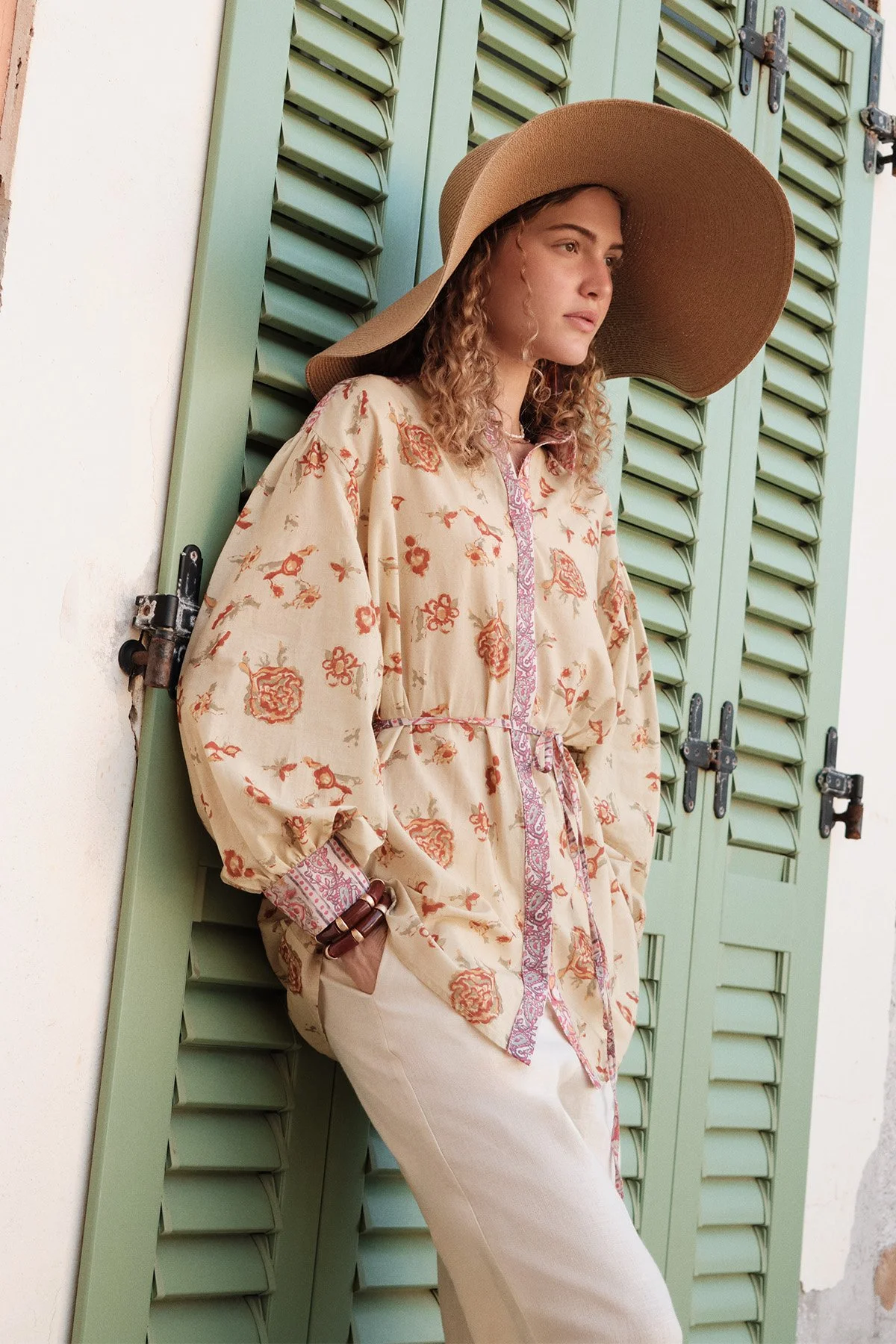 PRINTED COTTON SHIRT MOLY