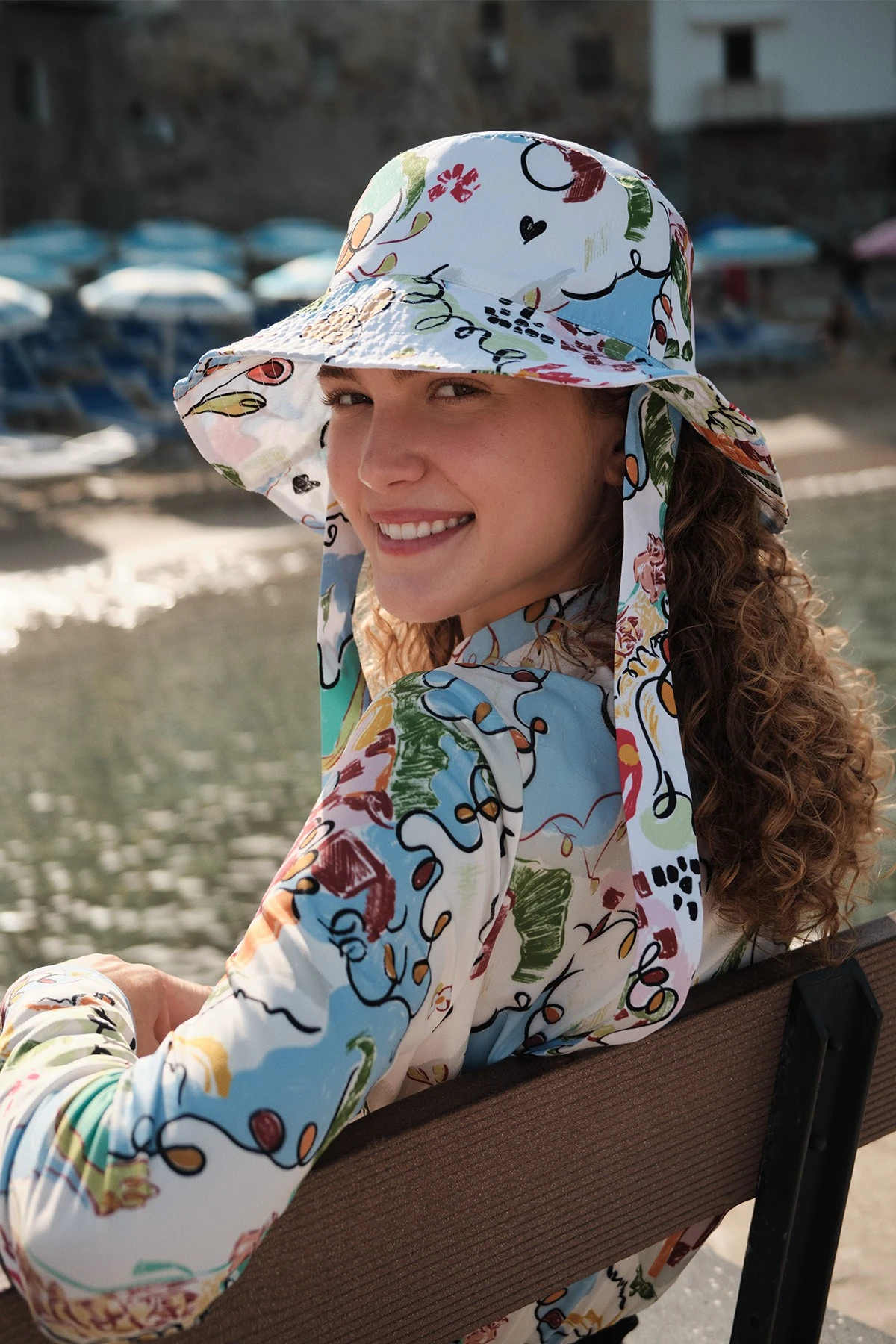 TIED BUCKET HAT SUMMER TIED BUCKET HAT SUMMER