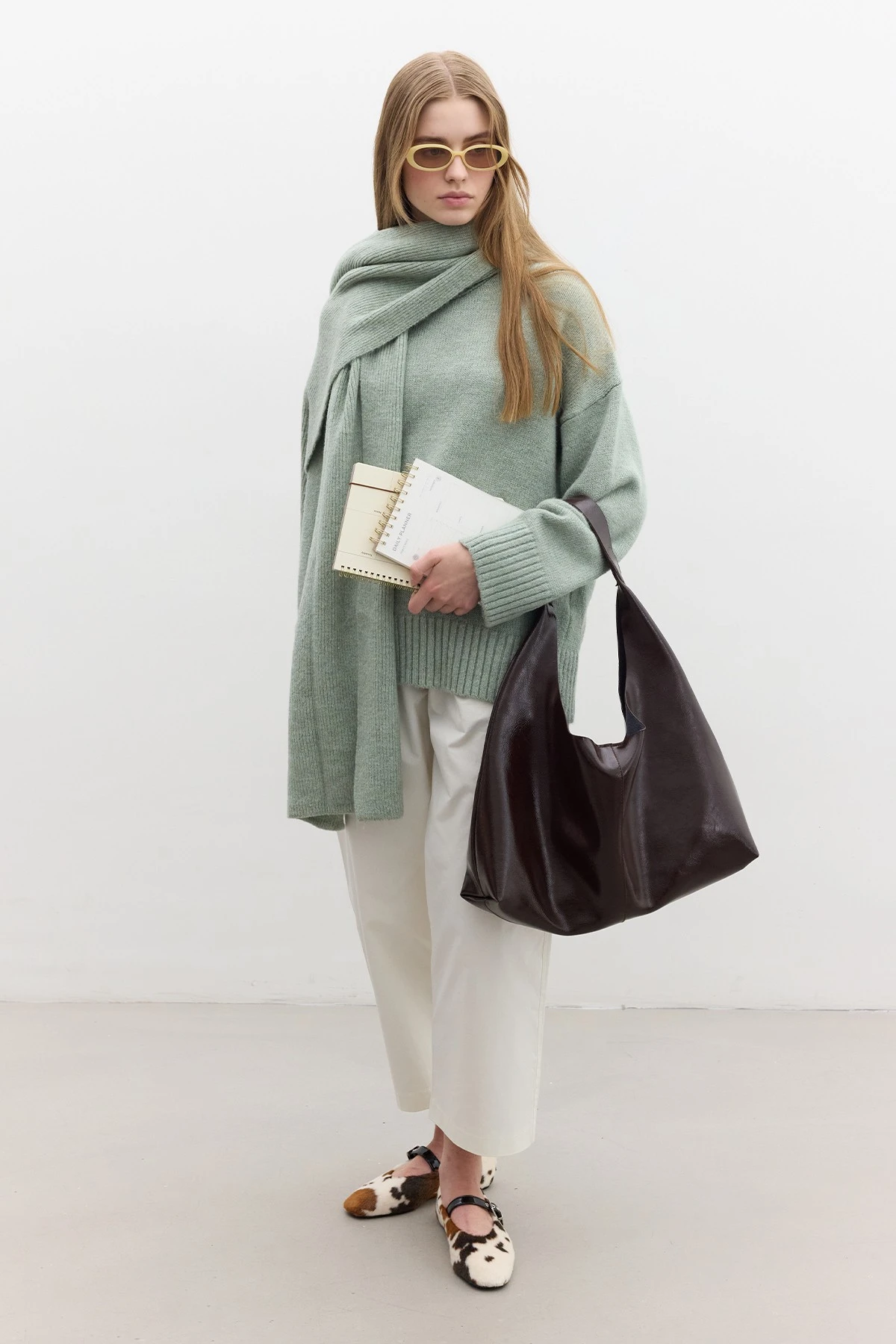 OVERSIZE YUMUŞAK KAZAK MİNT OVERSIZE YUMUŞAK KAZAK MİNT