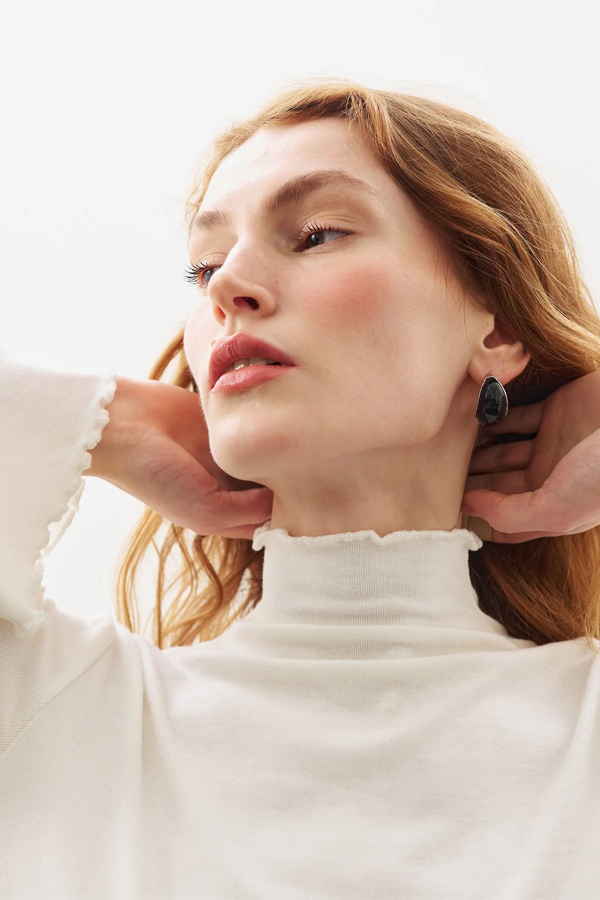 BALIKÇI YAKA BLUZ EKRU BALIKÇI YAKA BLUZ EKRU