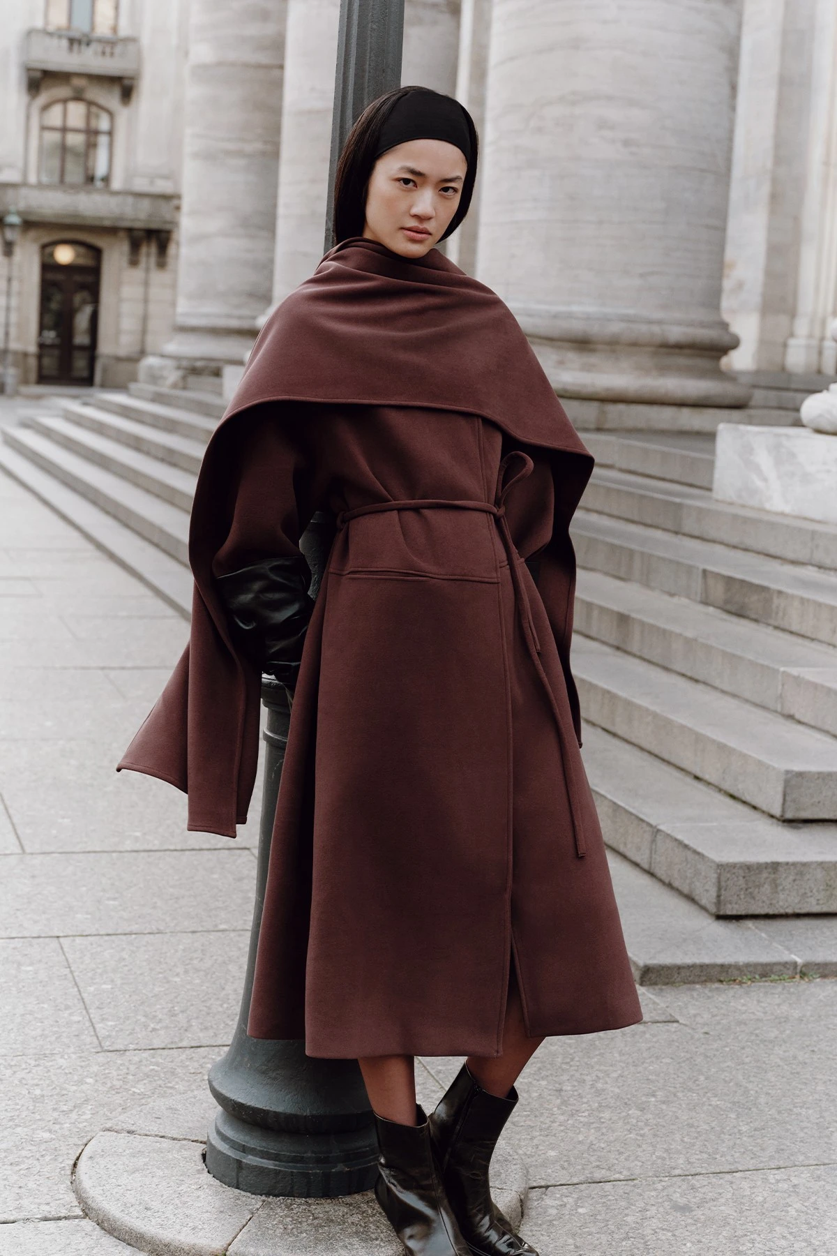 SOFT KAŞE ATKILI KABAN MÜRDÜM