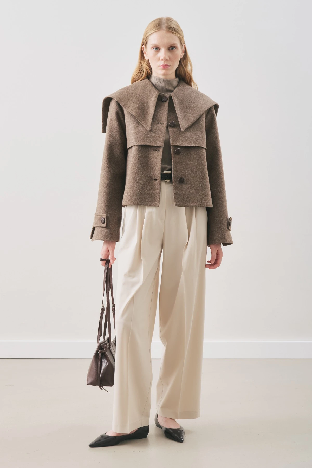 CLASSIC PİLELİ PANTOLON BEJ