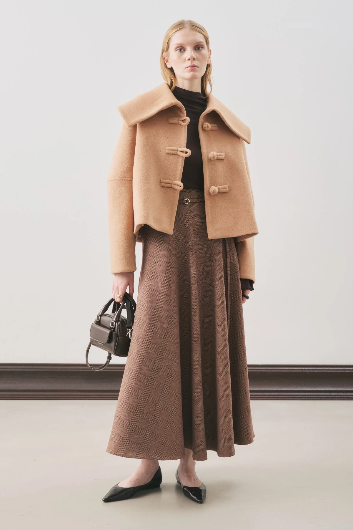 ISABEL KISA KAŞE CEKET SÜTLÜ KAHVE