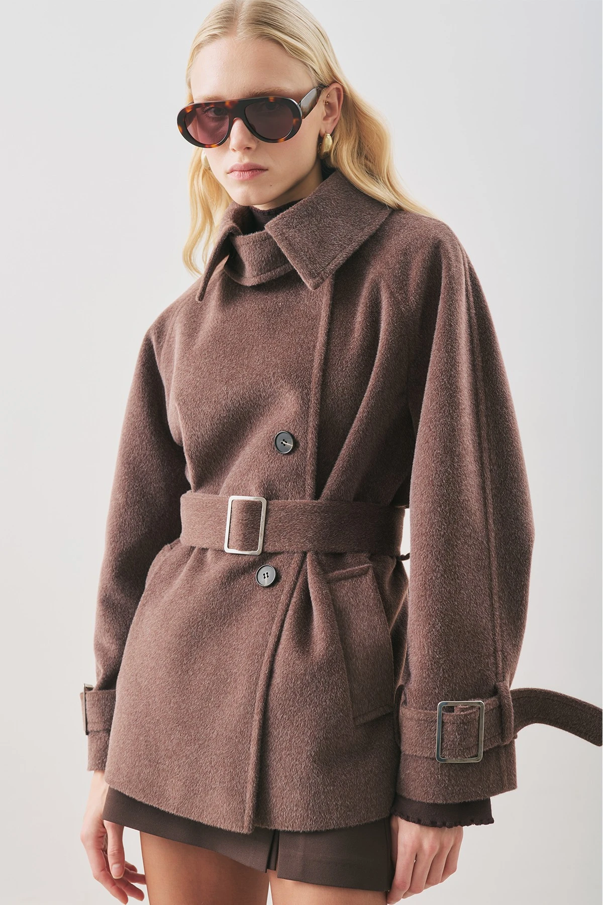 PREMIUM KAŞE GENİŞ KABAN KAHVERENGİ