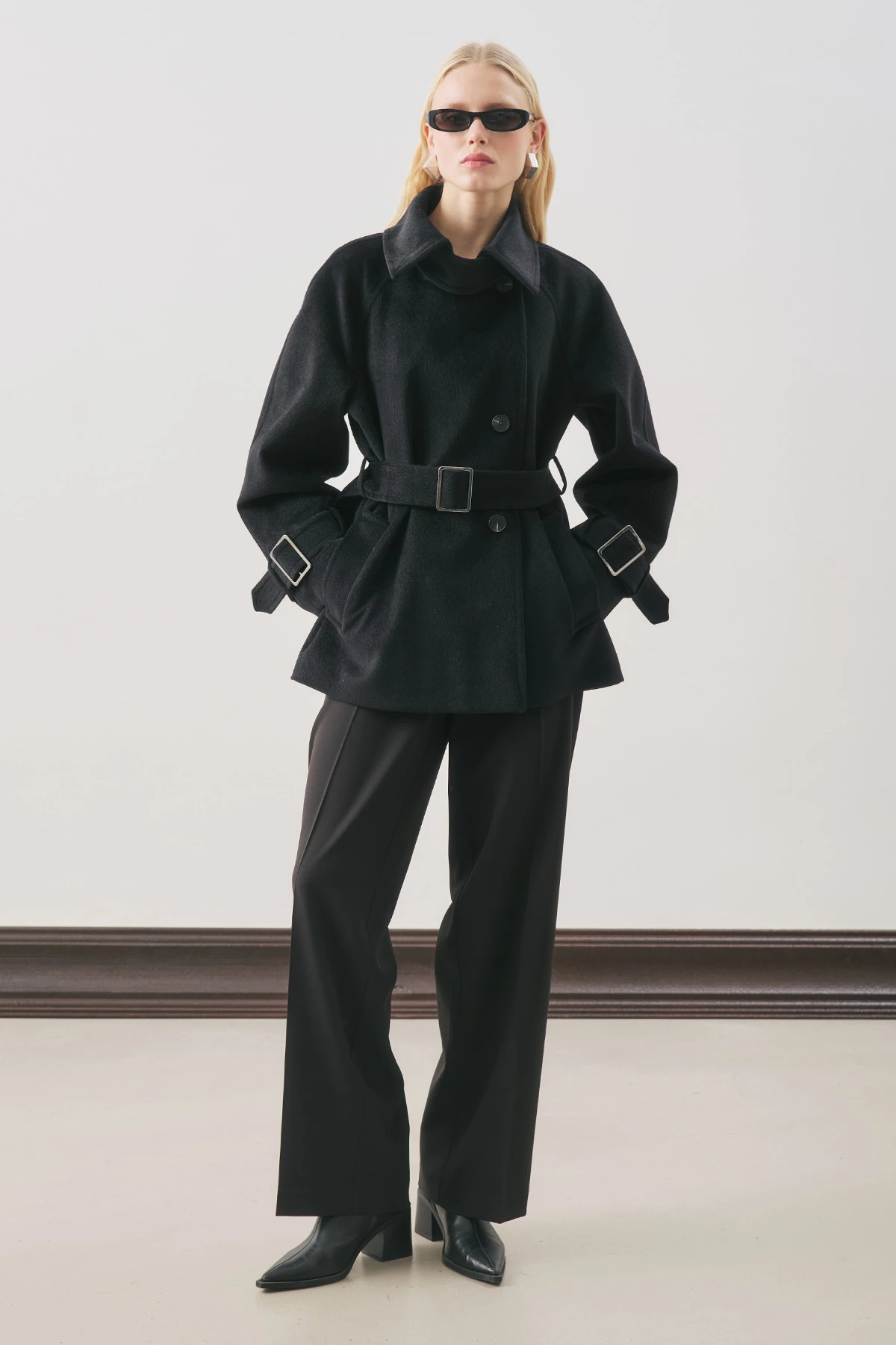 PREMIUM KAŞE GENİŞ KABAN SİYAH