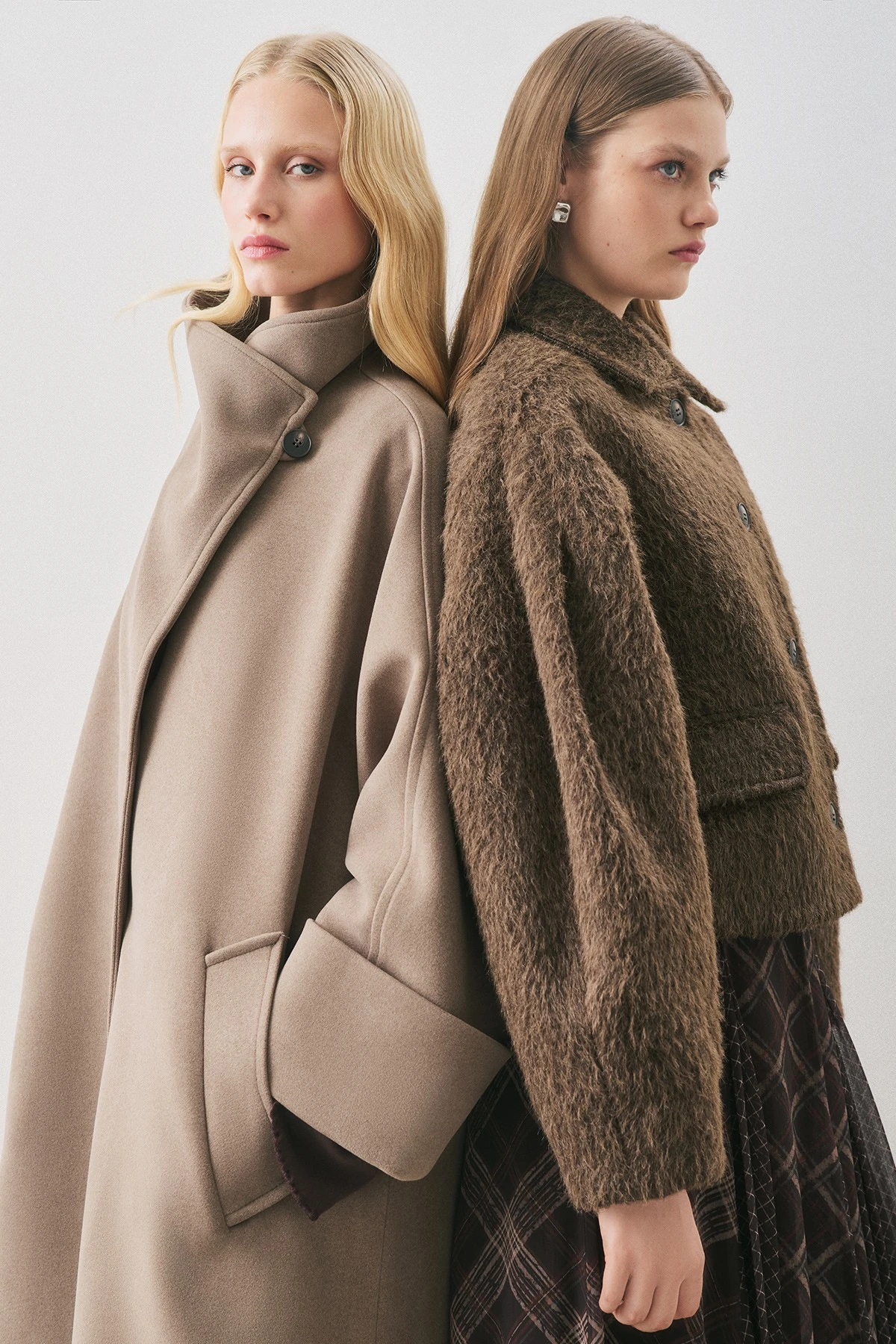 SOFT KAŞE PALTO VİZON