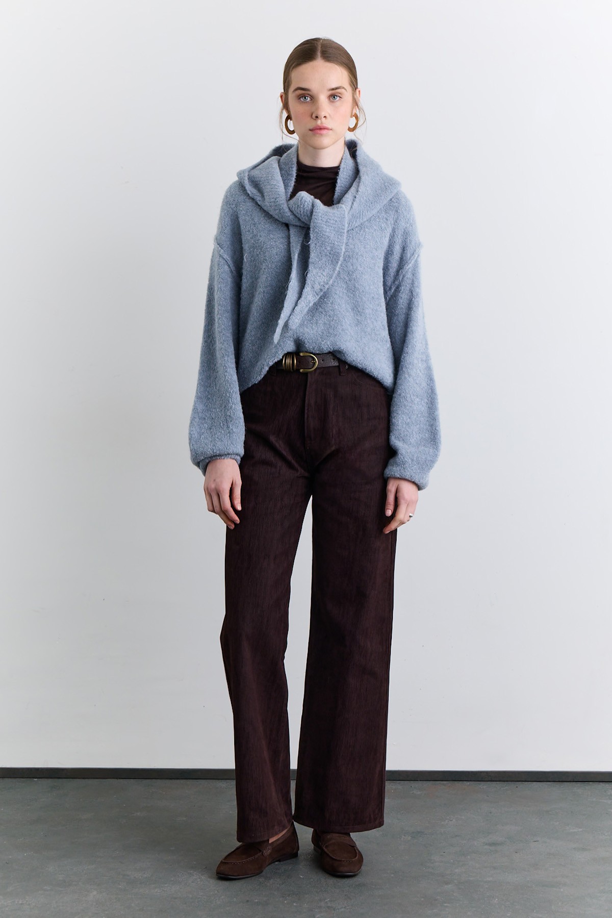 STUDIO DENİM PANTOLON KAHVERENGİ