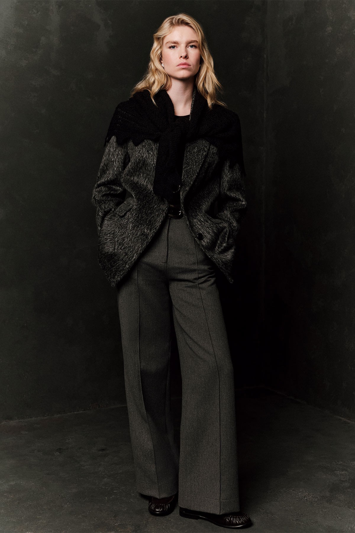 DARA KAŞE BLAZER ANTRASİT