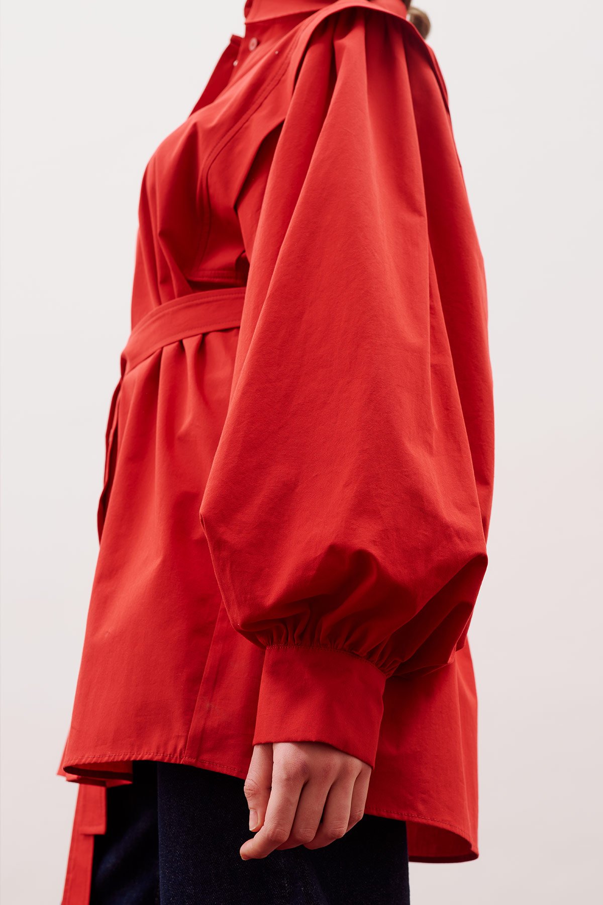 NORA DESIGNER SHIRT RED - 5