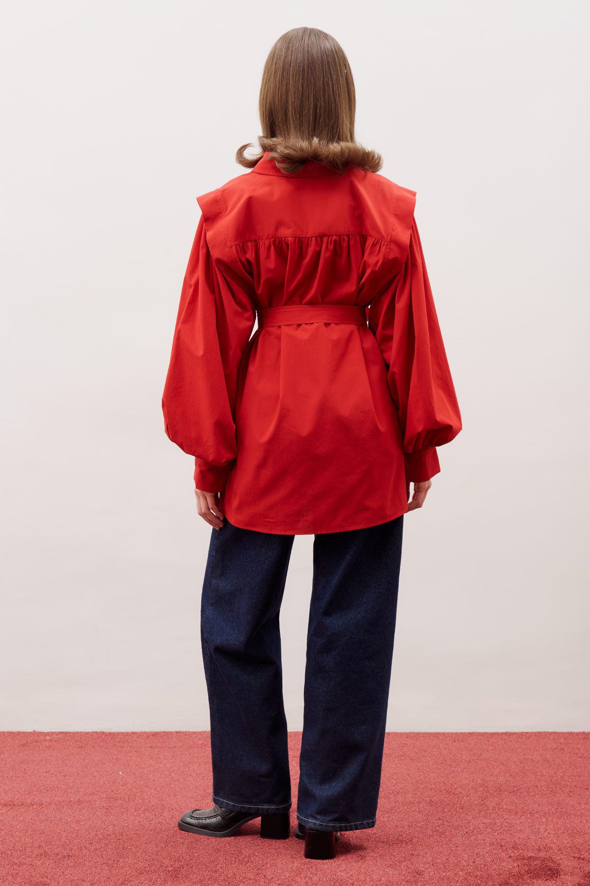 NORA DESIGNER SHIRT RED - 6