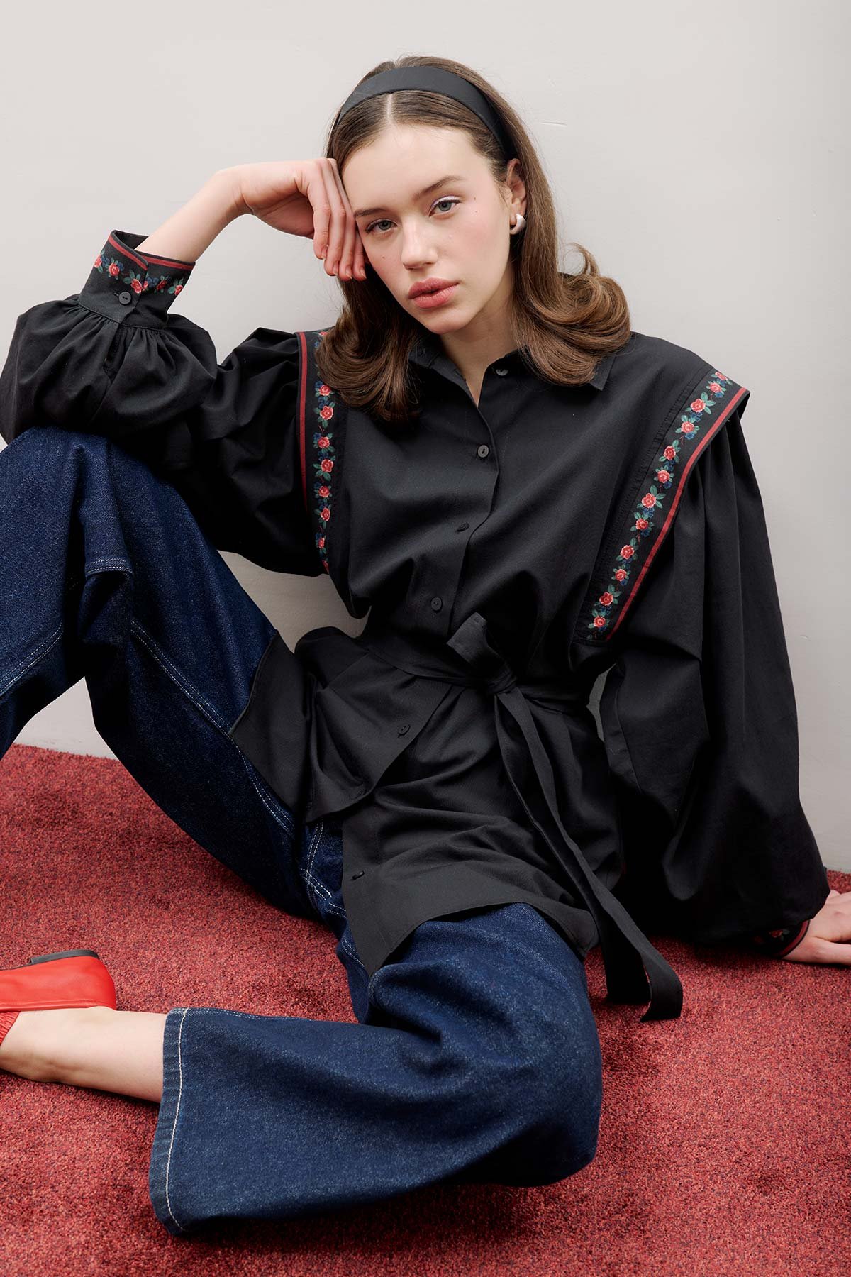 NORA DESIGN SHIRT PATTERNED - 3