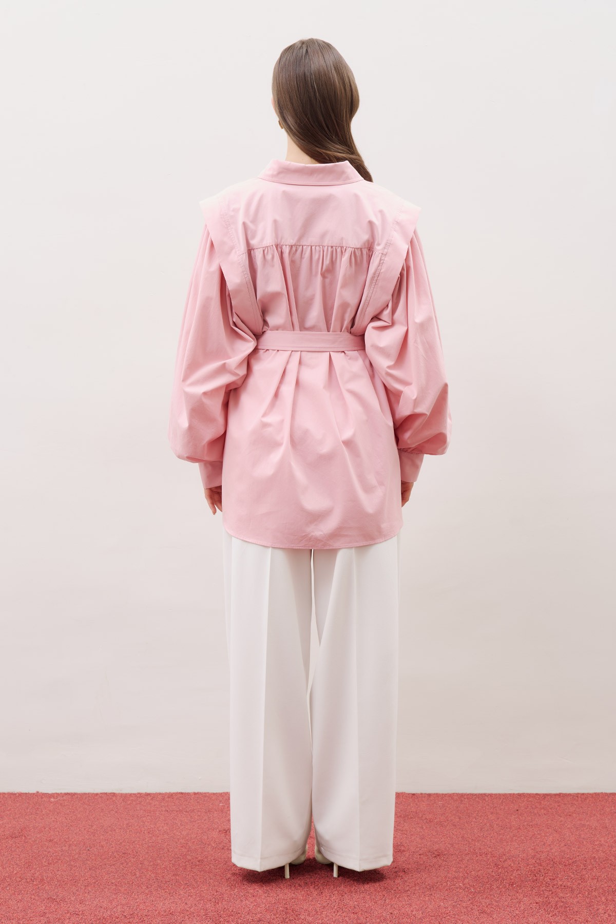 NORA DESIGN SHIRT PINK - 8