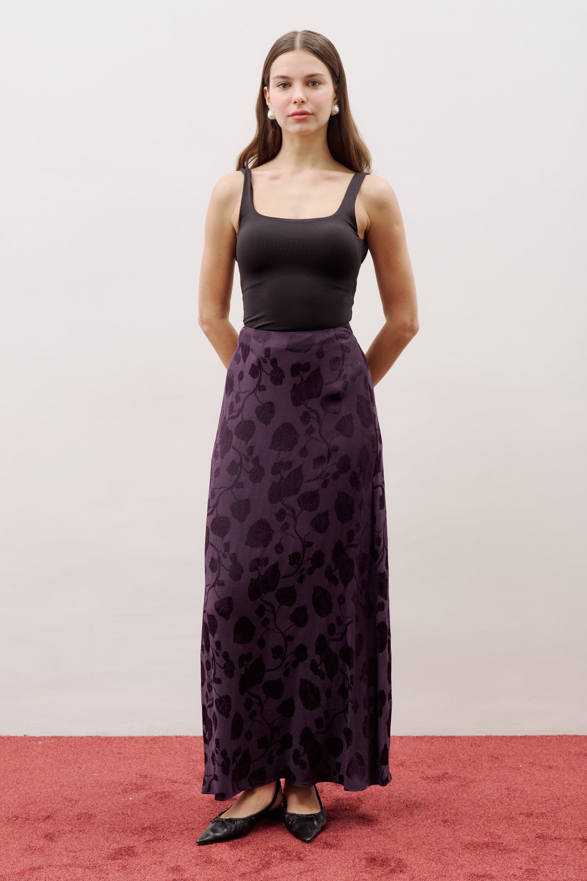 JAKARLI SATEN ETEK MOR - 2