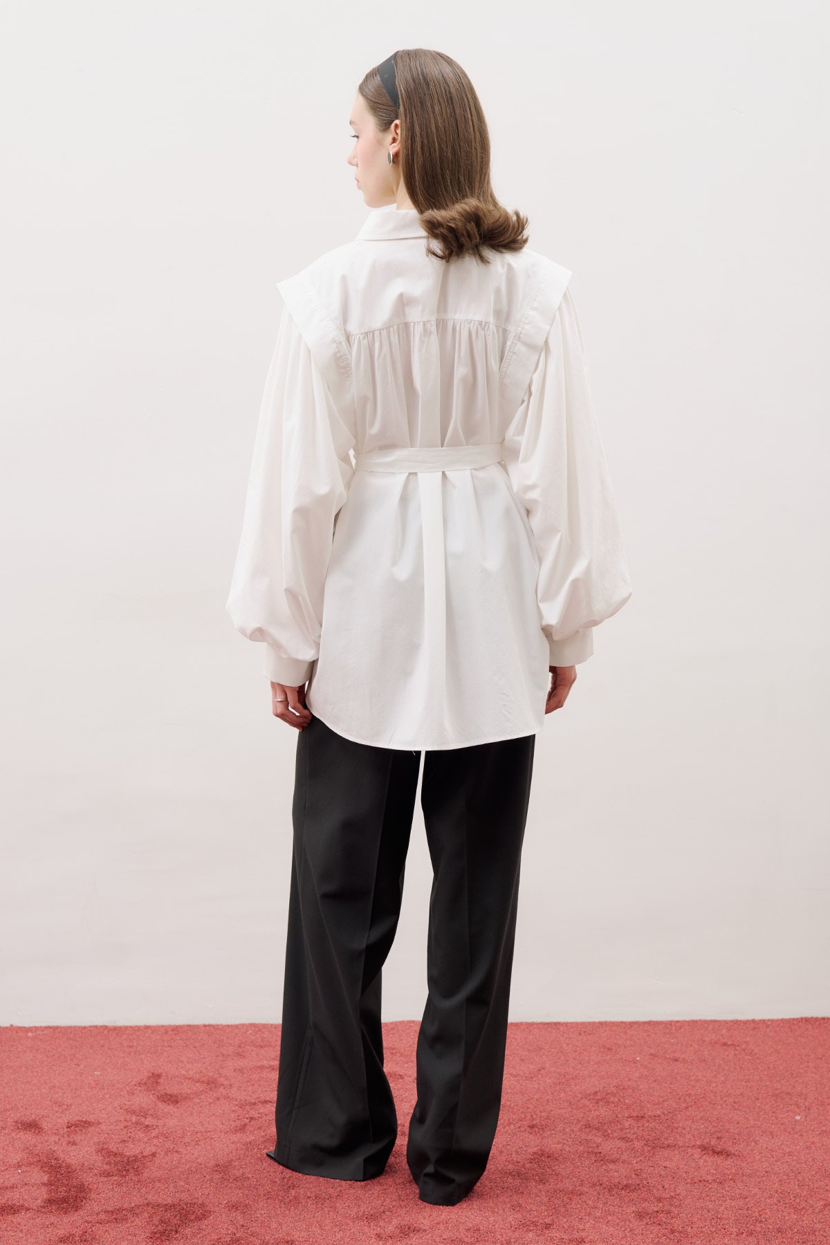 NORA DESIGN SHIRT ECRU - 7