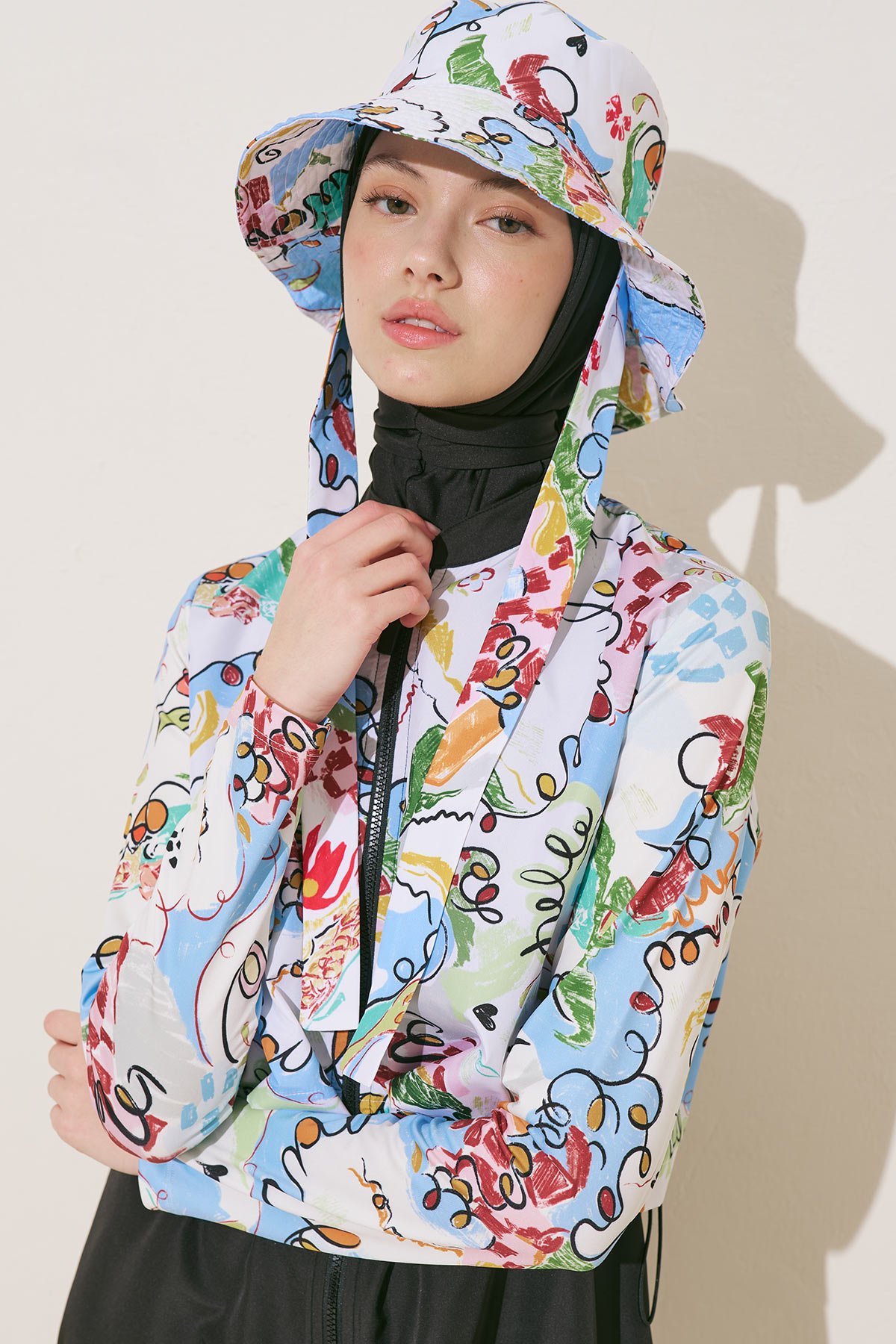 BAĞLAMALI BUCKET ŞAPKA SUMMER