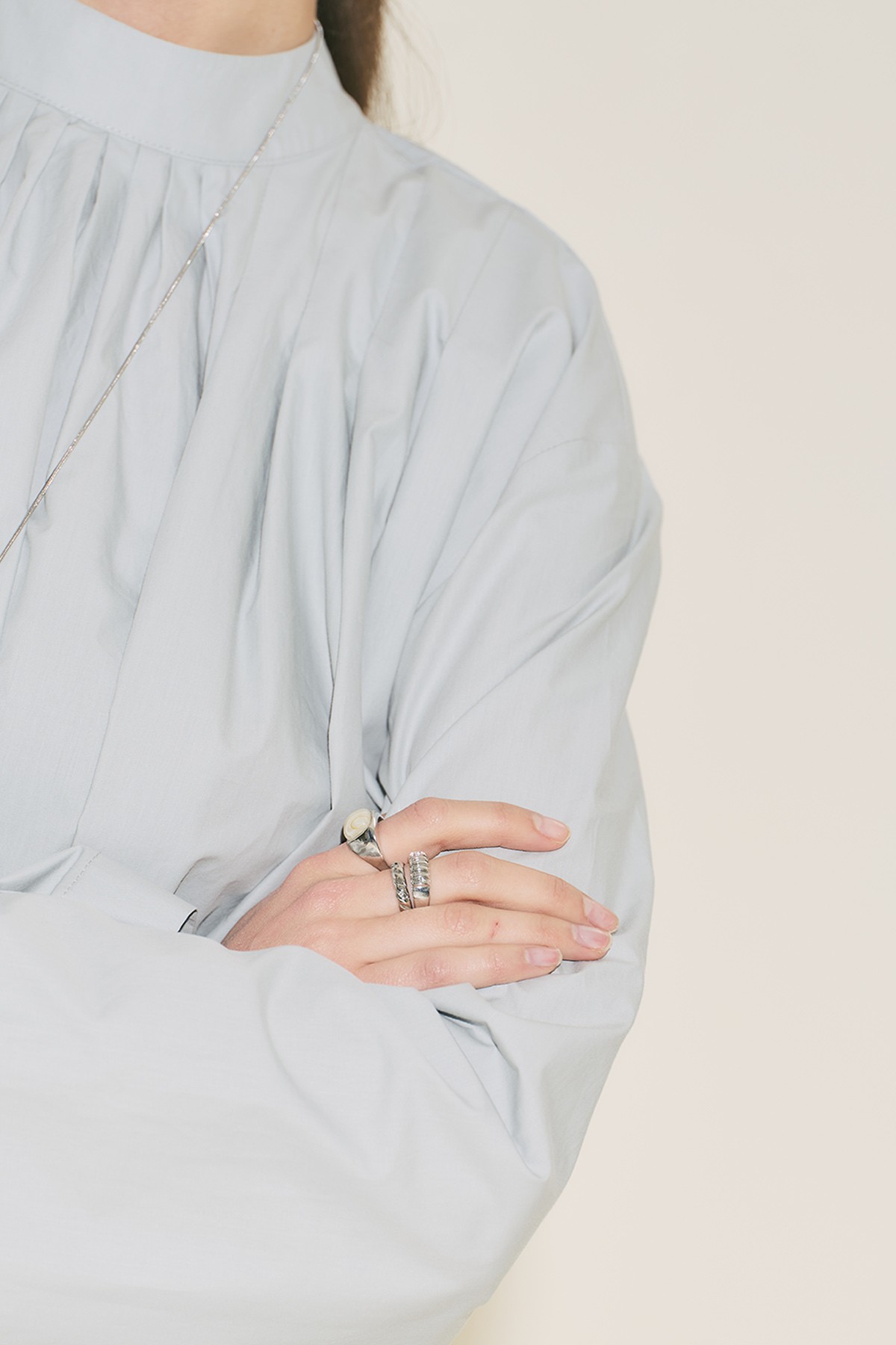 POLY YÜZÜK SETİ GÜMÜŞ