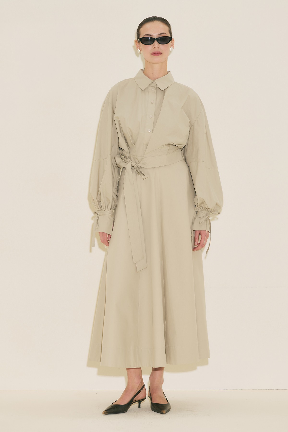 LABECA BAĞLAMALI GÖMLEK TAŞ