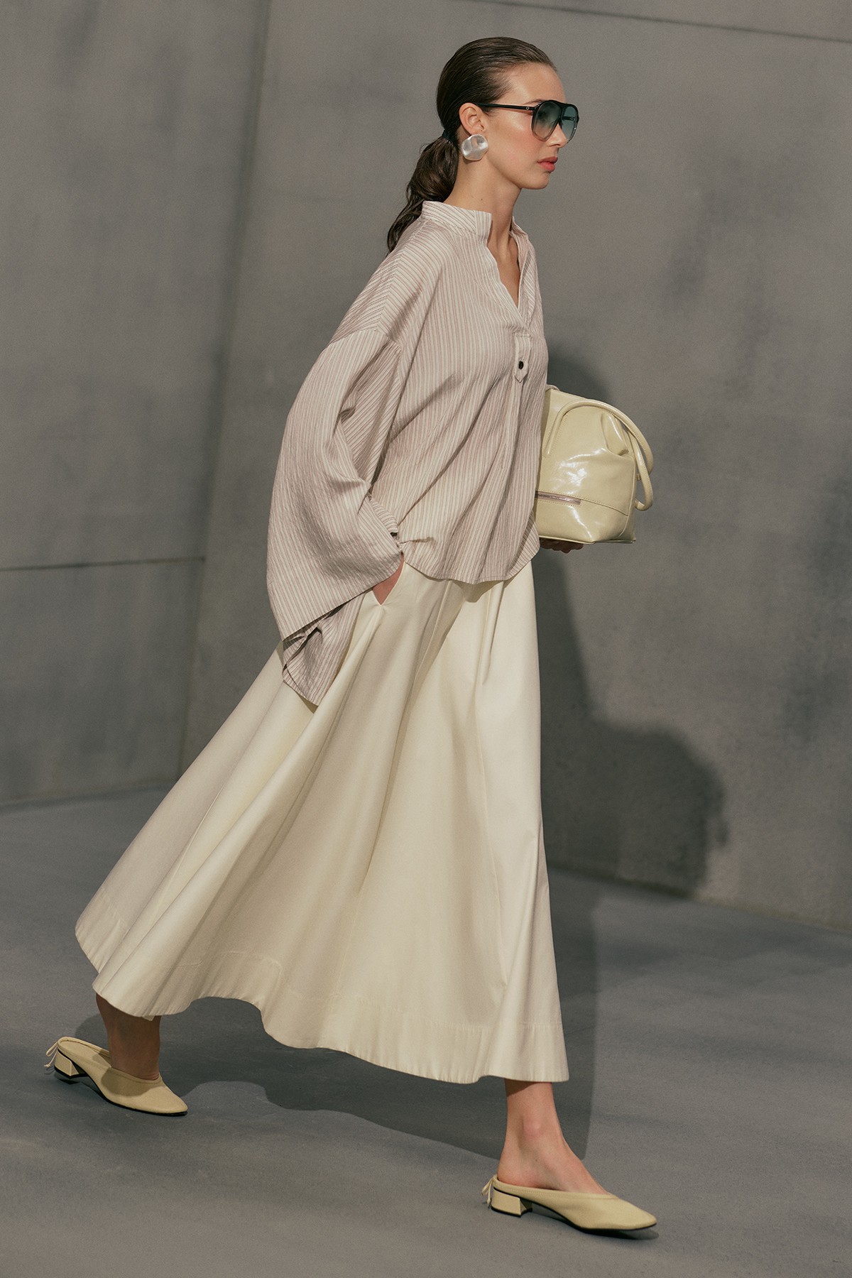 KUP DETAYLI KLOŞ ETEK VANİLYA