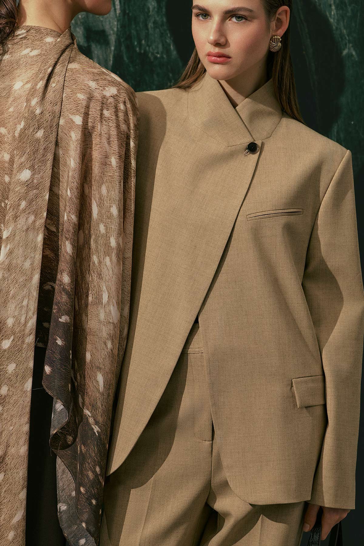 MILANDA BLAZER CEKET CAMEL