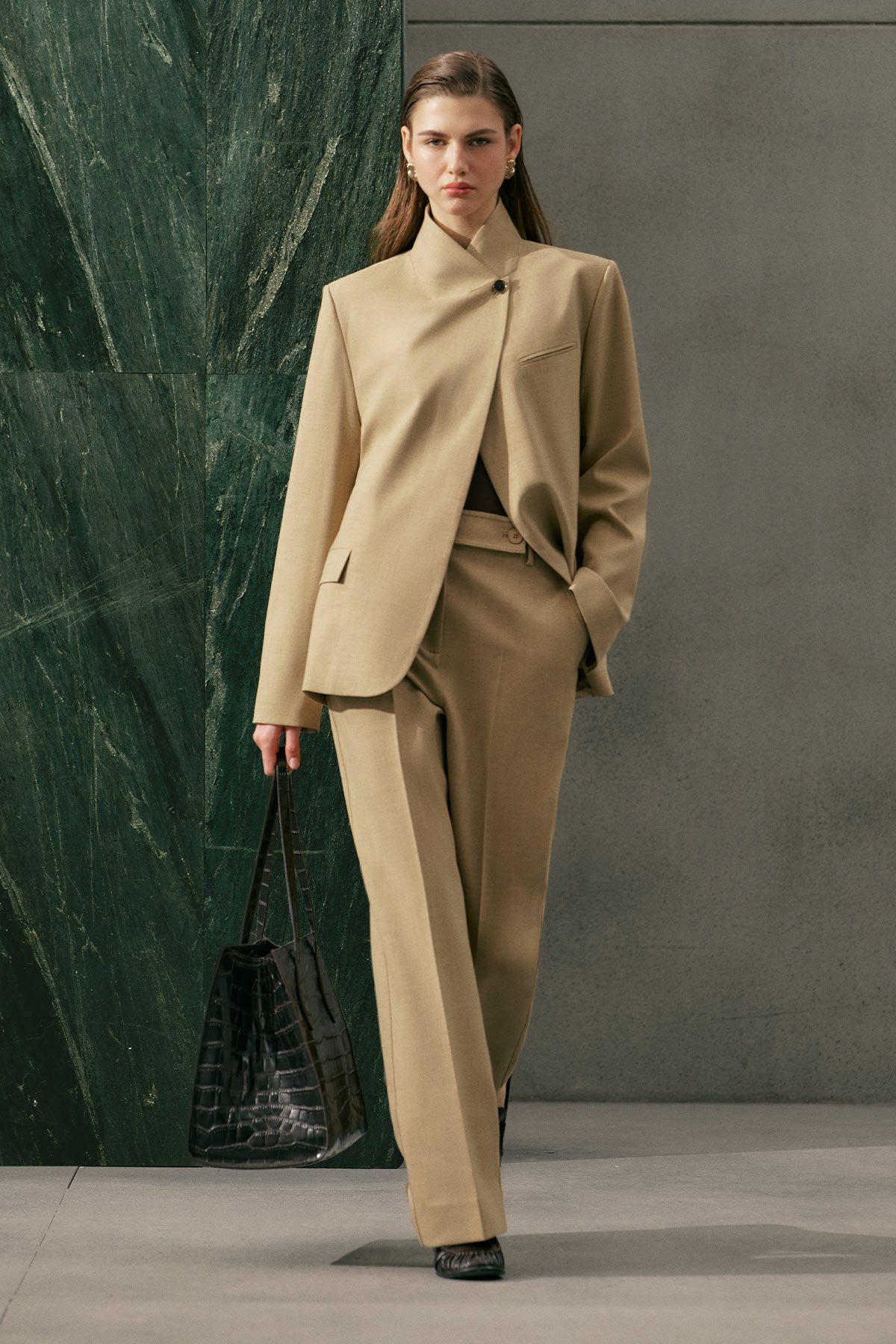 STRAIGHT KLASİK PANTOLON CAMEL