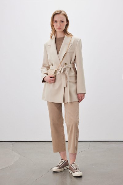 1965 STRAIGHT DENİM PANTOLON BEJ 