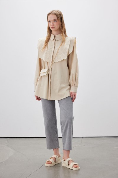 1965 STRAIGHT DENİM PANTOLON GRİ 