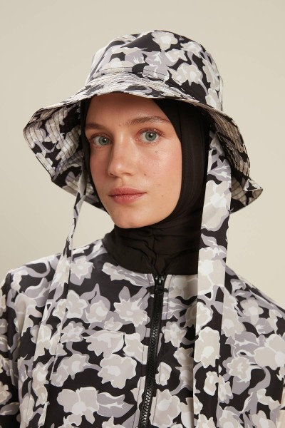 CONNECTED BUCKET HAT BLOOM BLACK 