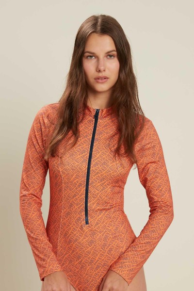 DESENLİ FERMUARLI SURF MAYO SUMMER 