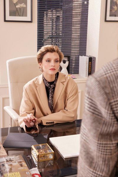 DESENLİ SATEN BOYUN FULARI JANE 