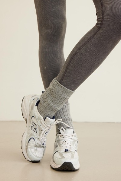 KALIN KIŞLIK ÇORAP GRİ 